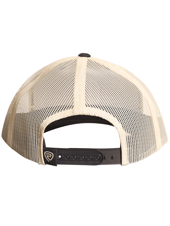 Rock & Roll Denim BU40X05069 Mesh Back Baseball Cap - Black for Men & Women | Perfect for Outdoor Sports, Concerts & Casual Wear