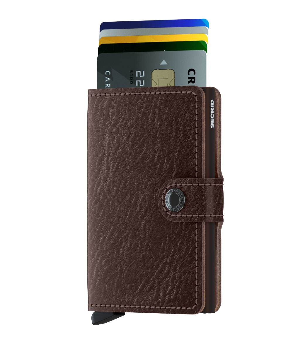 SECRID Miniwallet Vegan Leather RFID Blocking Slim Wallet - Perfect for Travel, Business & Everyday Use