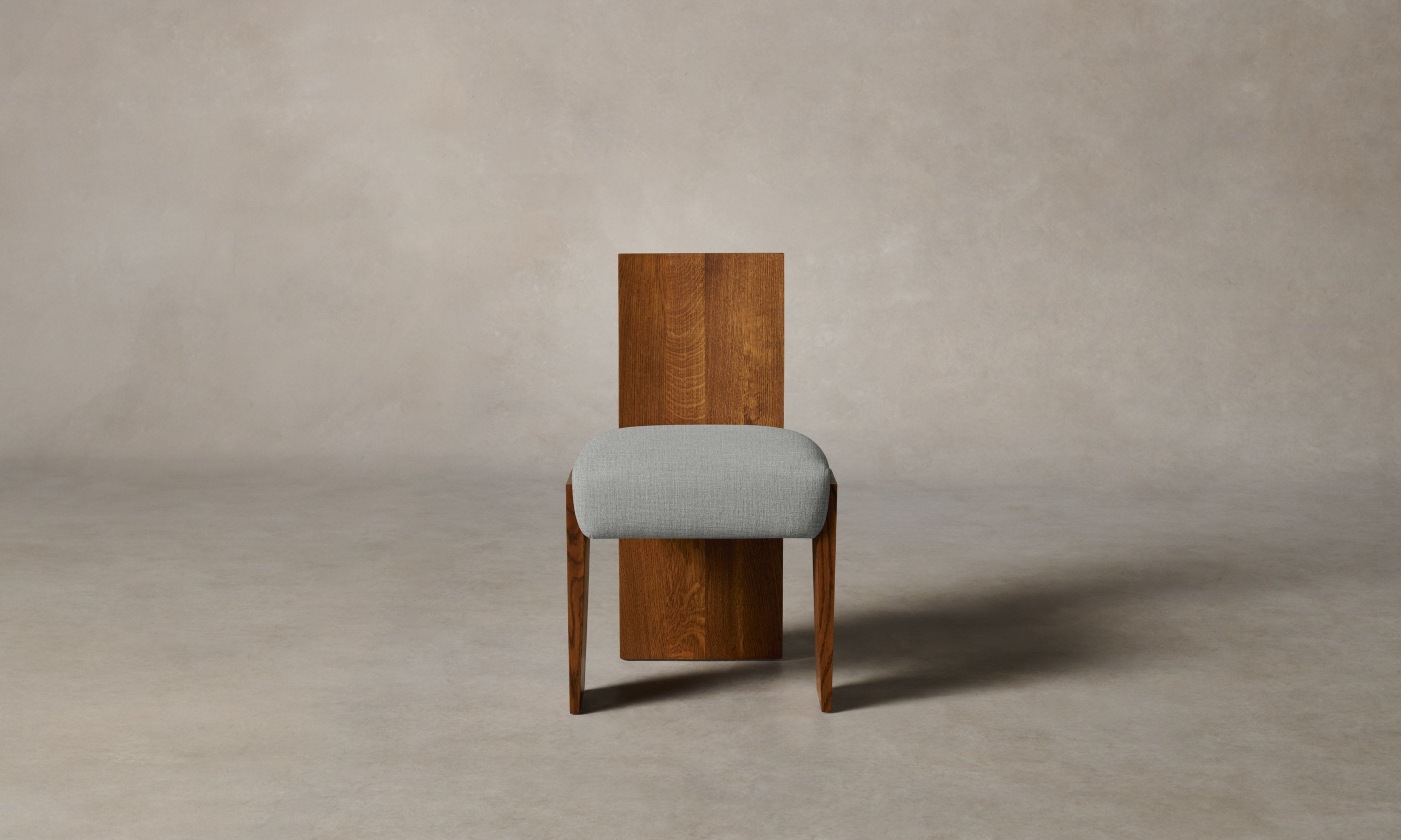 Garrett Dining Chair - Performance Woven Chenille Fabric Upholstered Seat - Water & Stain Resistant - Perfect for Kitchen, Dining Room & Outdoor Entertaining