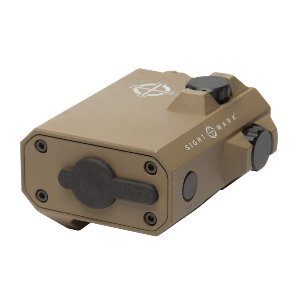 Sightmark LoPro Mini Green Laser Sight for Pistols & Rifles - Compact, Lightweight Design for Tactical Shooting & Hunting