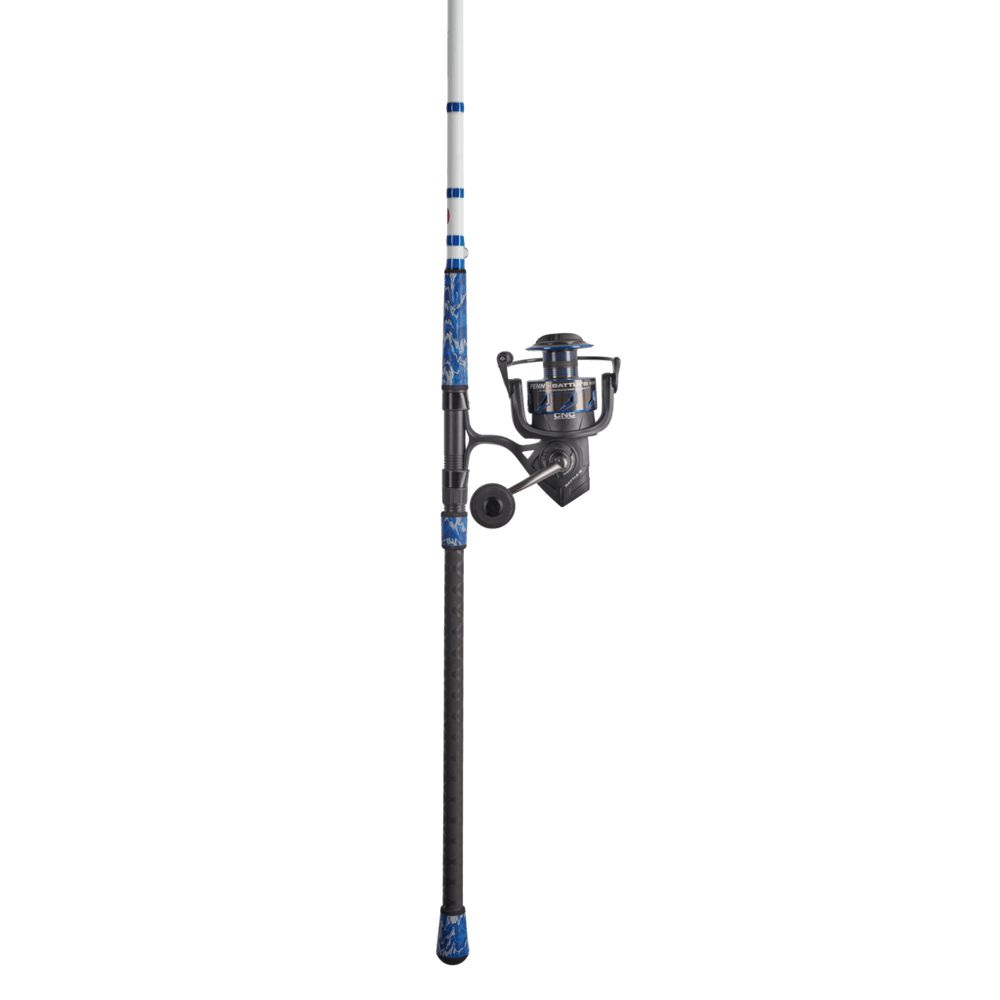 Penn Battle III LE Fishing Rod and Reel Combo - Lightweight Spinning Rod with Smooth Drag System for Saltwater and Freshwater Fishing - Perfect for Bass, Trout, and Inshore Angling