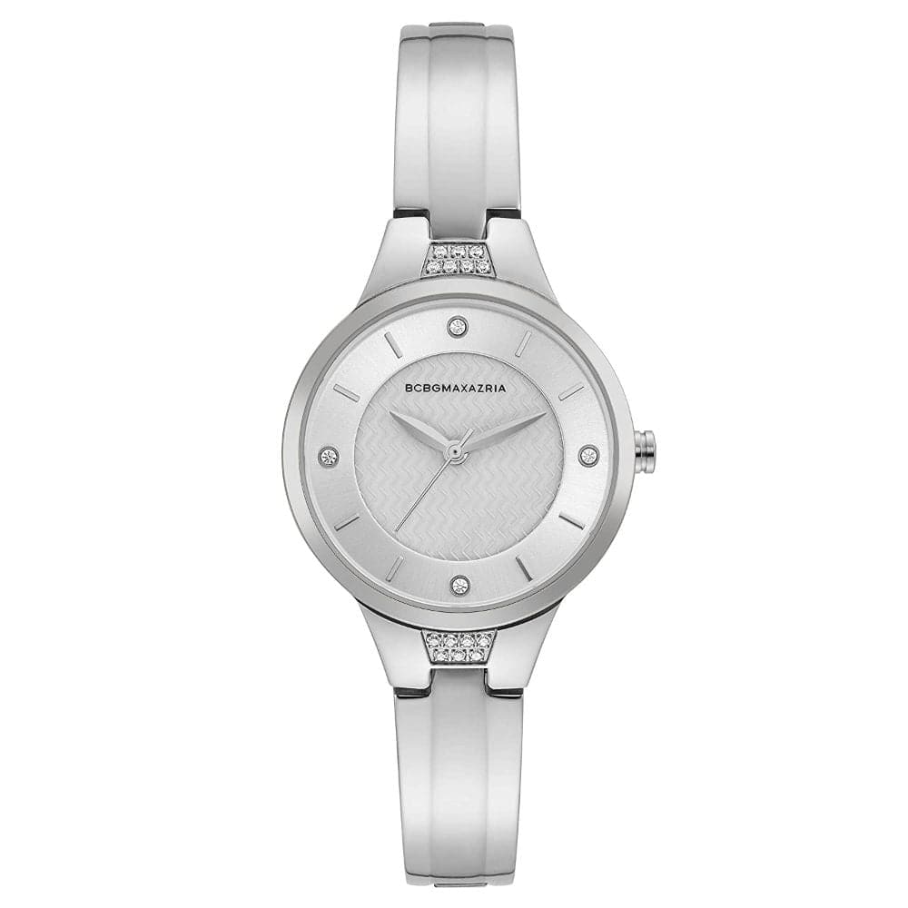 BCBGMAXAZRIA BG50667002 Women's Watch - Elegant Stainless Steel Band, Water Resistant, Perfect for Office, Party & Everyday Wear