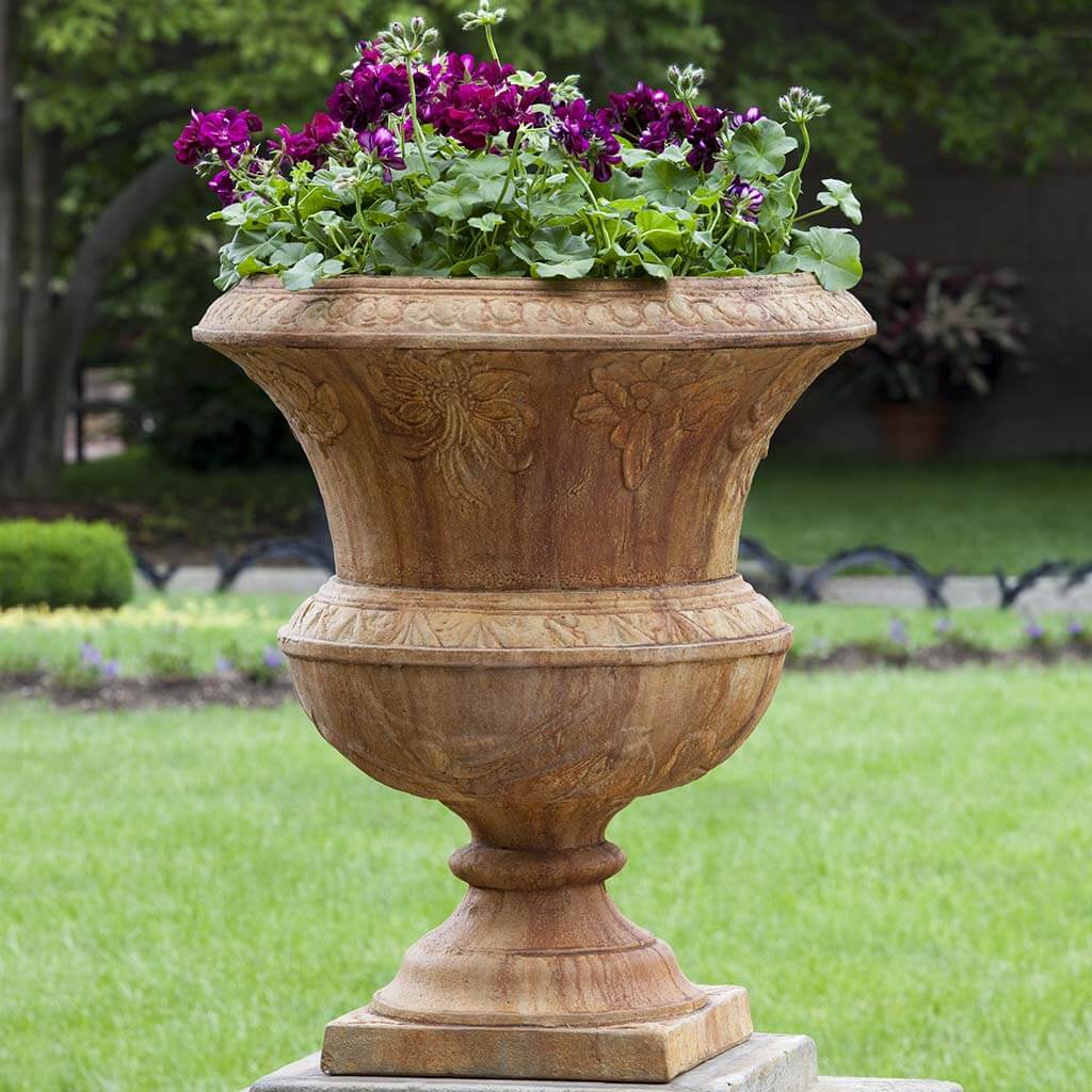 Campania International Smithsonian Flight of Fancy Urn - Elegant Garden Planter & Decorative Outdoor Urn for Patio, Porch, and Landscape Design