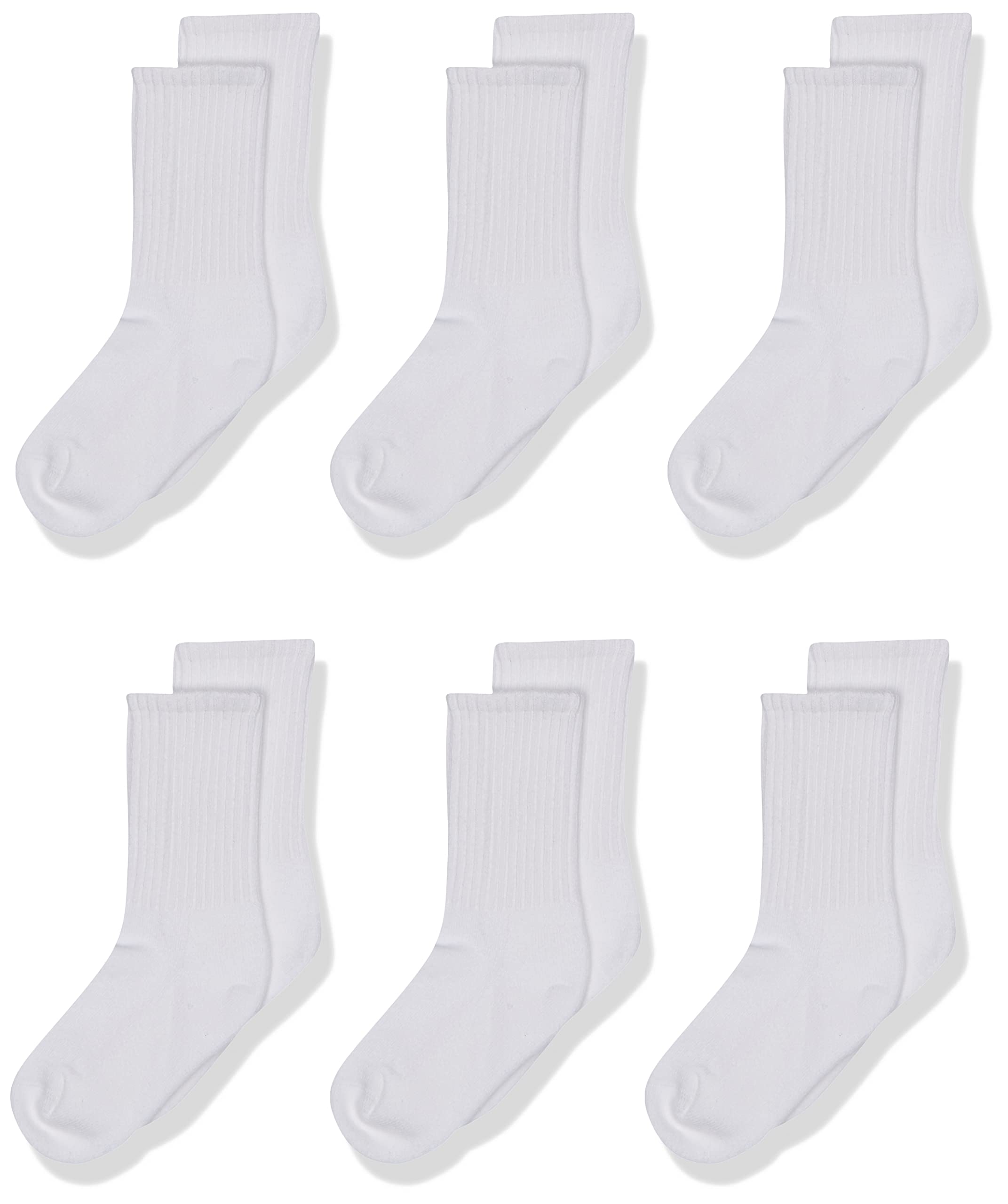 Jefferies Girls' Half-Cushion Seamless Ankle Socks - 6 Pack Soft Breathable No Show Socks for School, Sports & Everyday Comfort