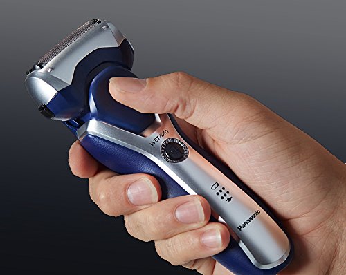 Panasonic ES-RT37-S Arc3 Electric Shaver - 3-Blade Cordless Wet/Dry Men's Razor with Pop-Up Trimmer - 6.6oz - Perfect for Travel, Gym & Daily Shaving Routine