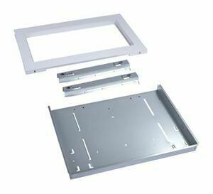 Amana MK2220AW 30-Inch Built-In Microwave Trim Kit in White - Perfect for Kitchen Remodeling & Seamless Appliance Integration