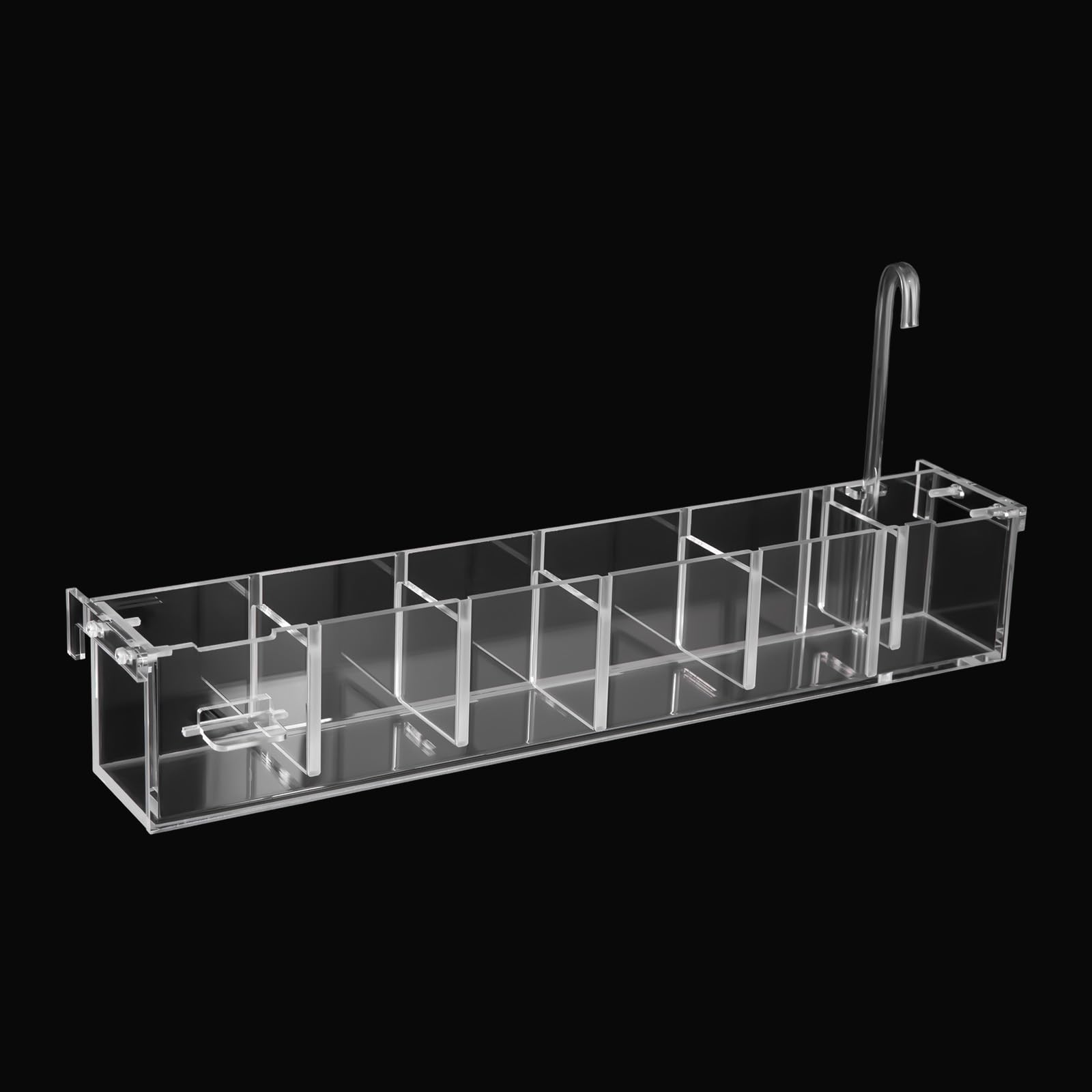 Upthehill 6 Grids Aquarium Filter System for Fish Tanks - Water Pump Not Included
