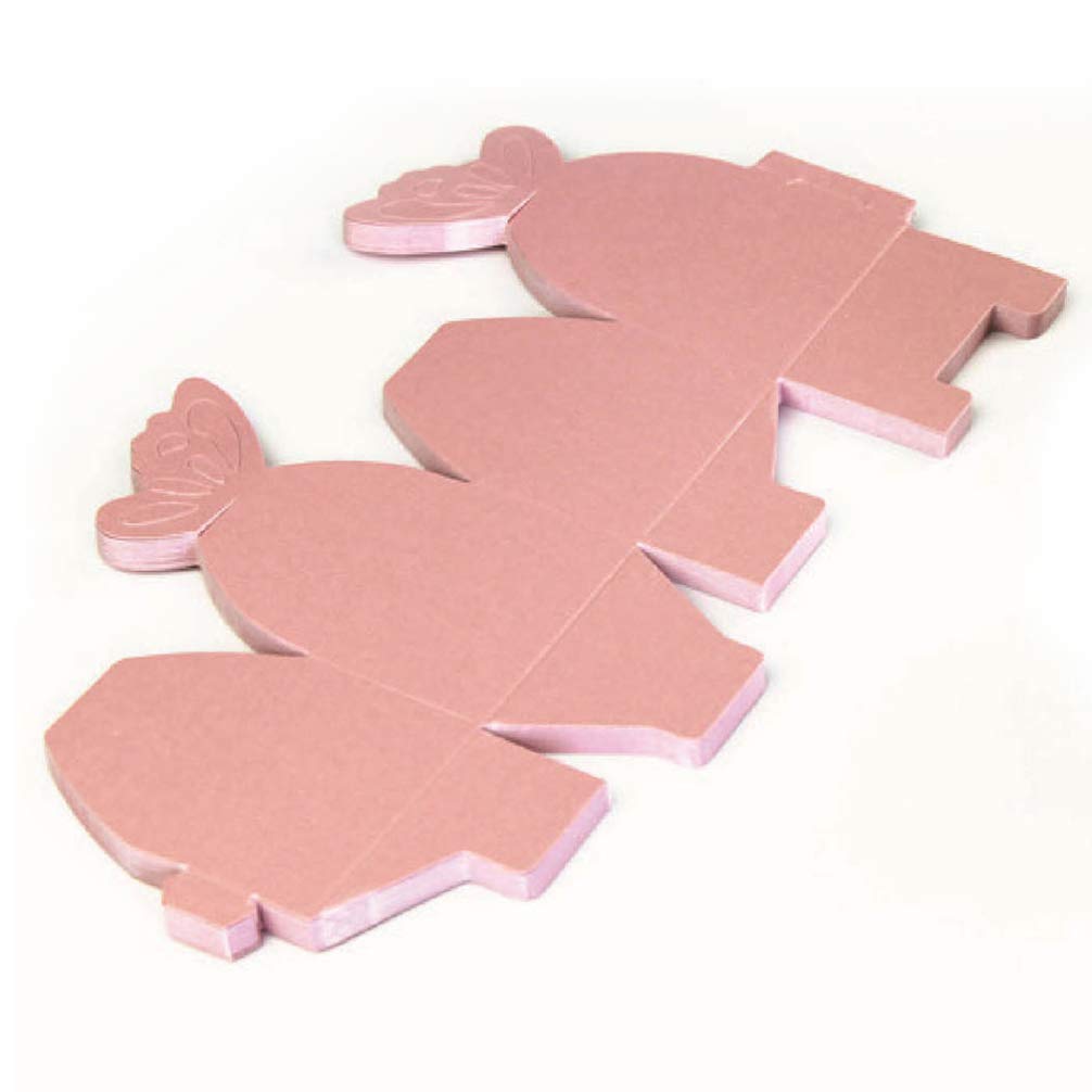 BESPORTBLE 50PCS Small Candy Favor Boxes for Christmas, Wedding, Anniversary & Birthday Parties - Elegant Treat Boxes for Wedding Favors, Baby Showers & Holiday Gifts