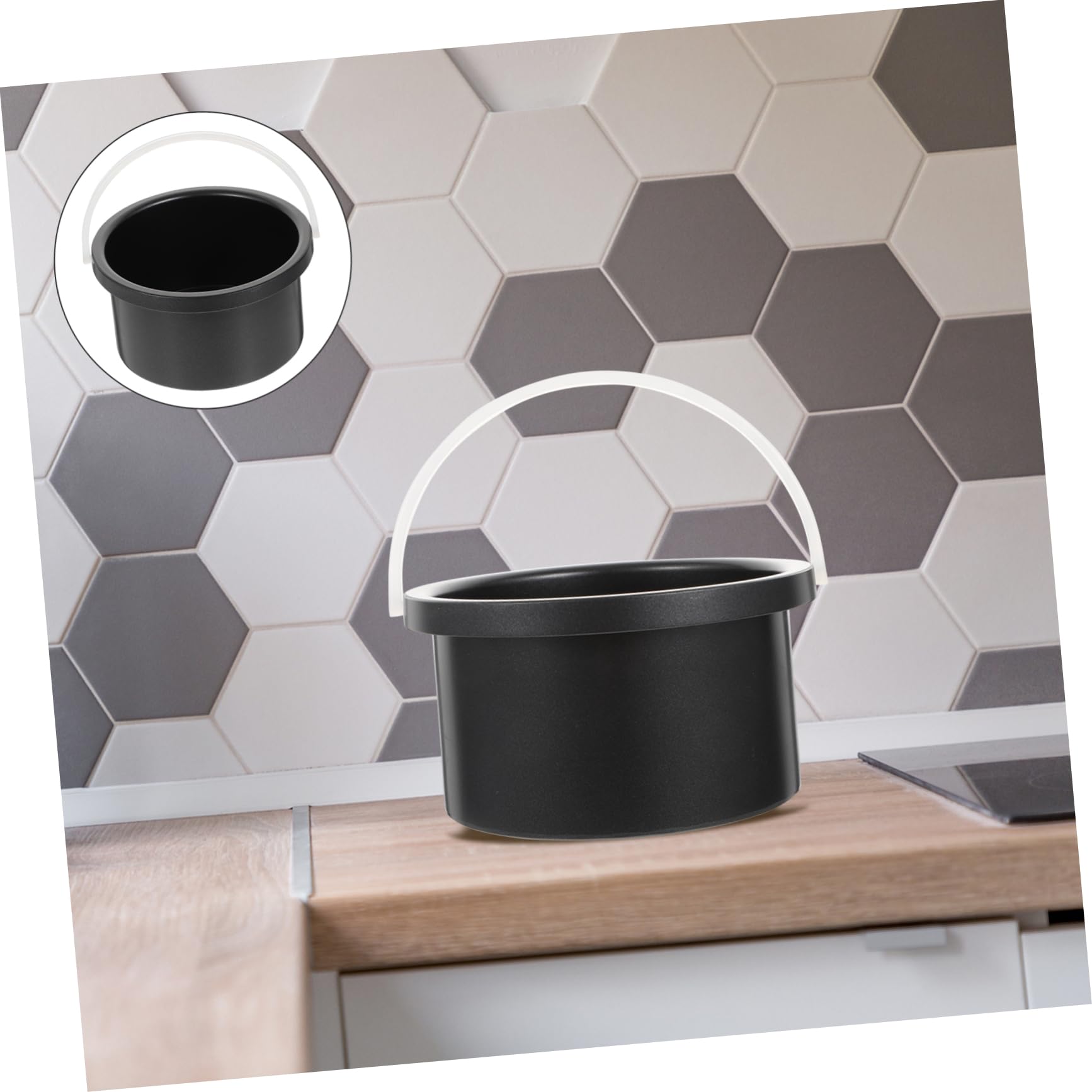 1pc Black Aluminum Wax Warmer Pot - Reliable Wax Melting Tool for Hair Removal, Wax Tins & Wax Melts - Perfect for Salon, Spa & Home Use
