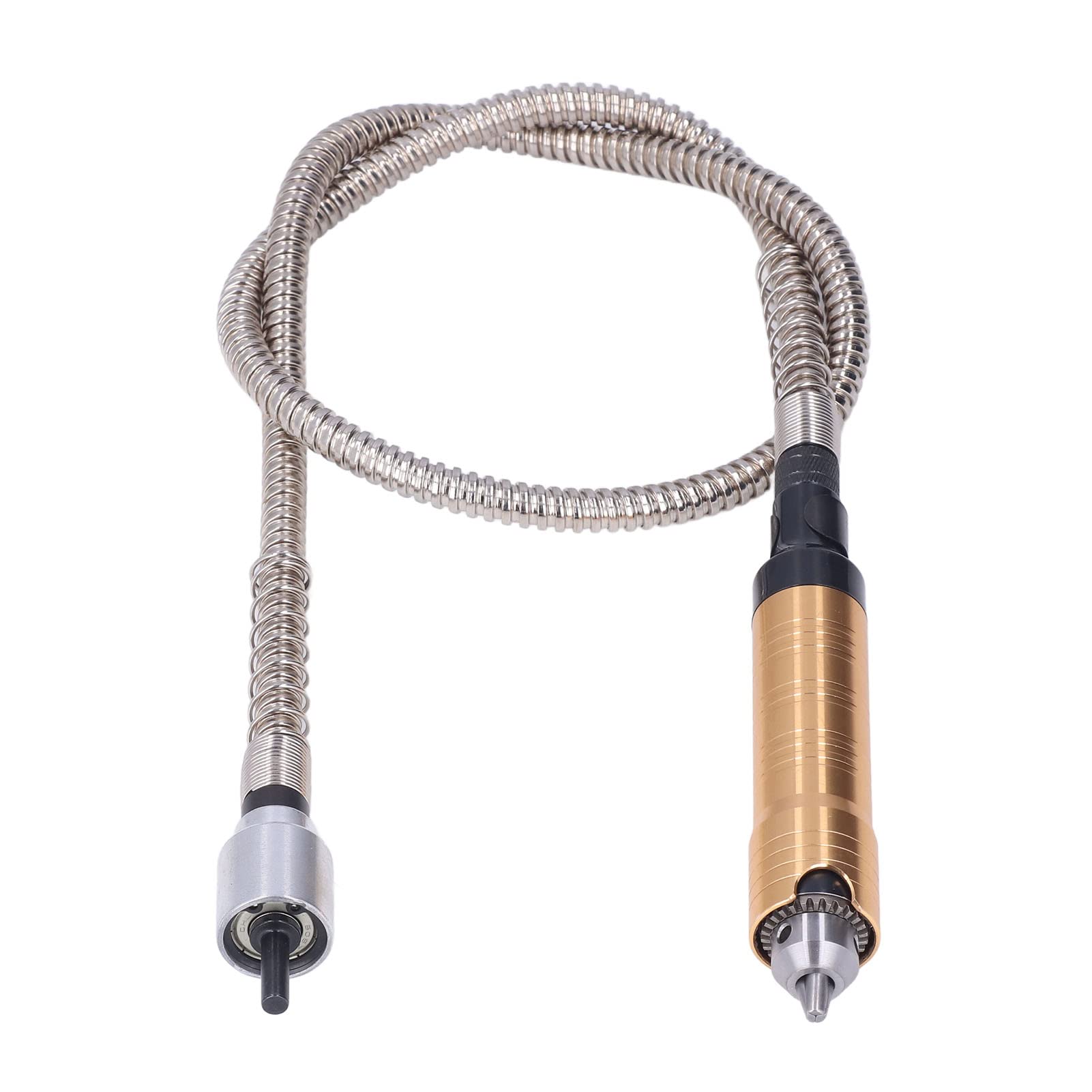 Hilitand Flex Shaft Extension Chuck Key Adapter - Flexible Drill Attachment for Electric Drill & Rotary Grinder - Compatible with Dremel Tools - Perfect for DIY Projects, Jewelry Making & Metal Polishing