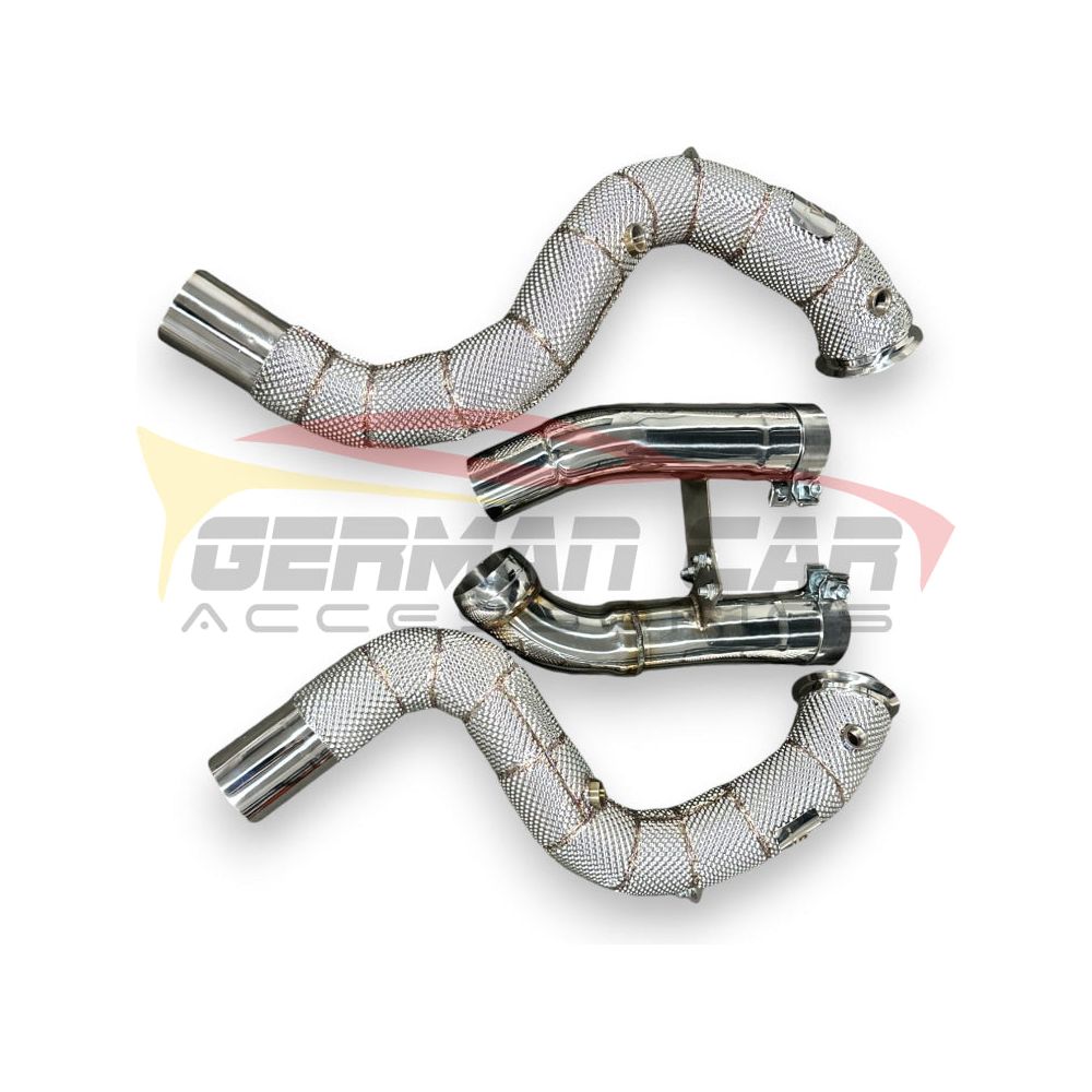 2020+ Mercedes GLS63 AMG Performance Downpipes - High Flow Stainless Steel Exhaust Upgrade for X167 Model | Enhanced Sound & Power for Off-Roading, Racing & Daily Driving