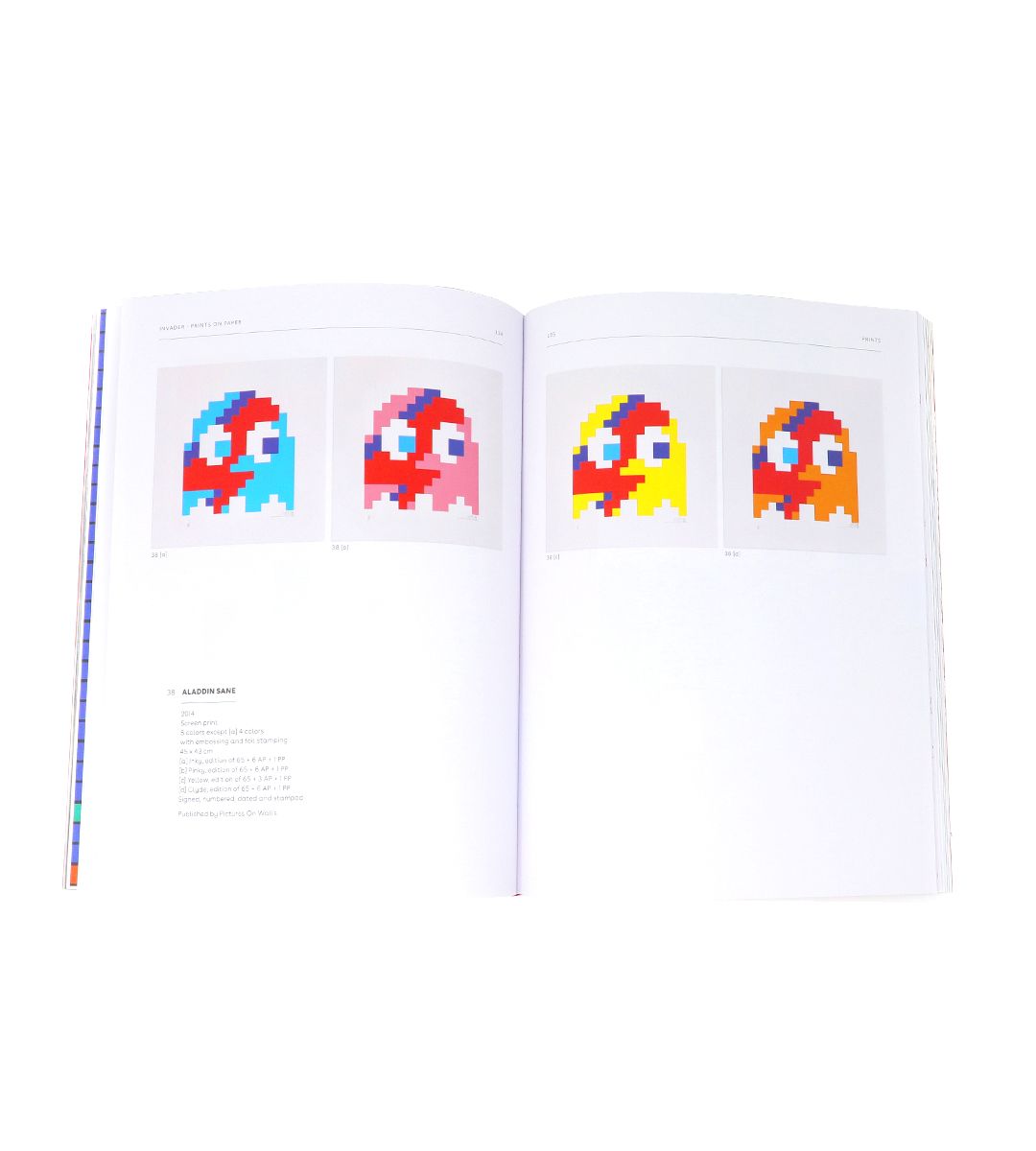 Invader Prints on Paper (Second Edition) - Unique Street Art for Home Decor & Office Wall Art