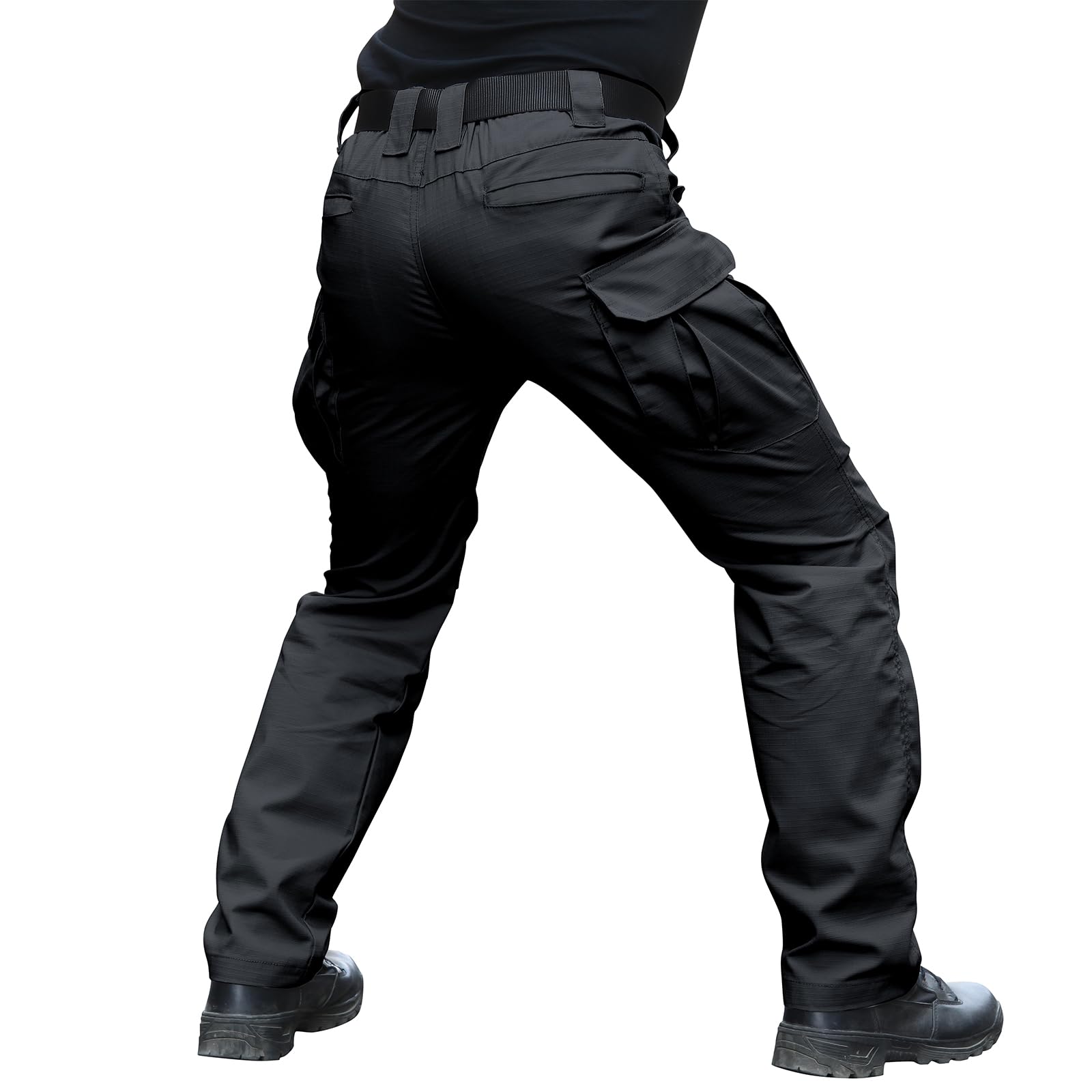 Men's Tactical Pants - Stretch Ripstop Cargo Pants Water Resistant Lightweight for Outdoor Work, Hiking & EDC | Durable Comfort for Adventure & Daily Wear