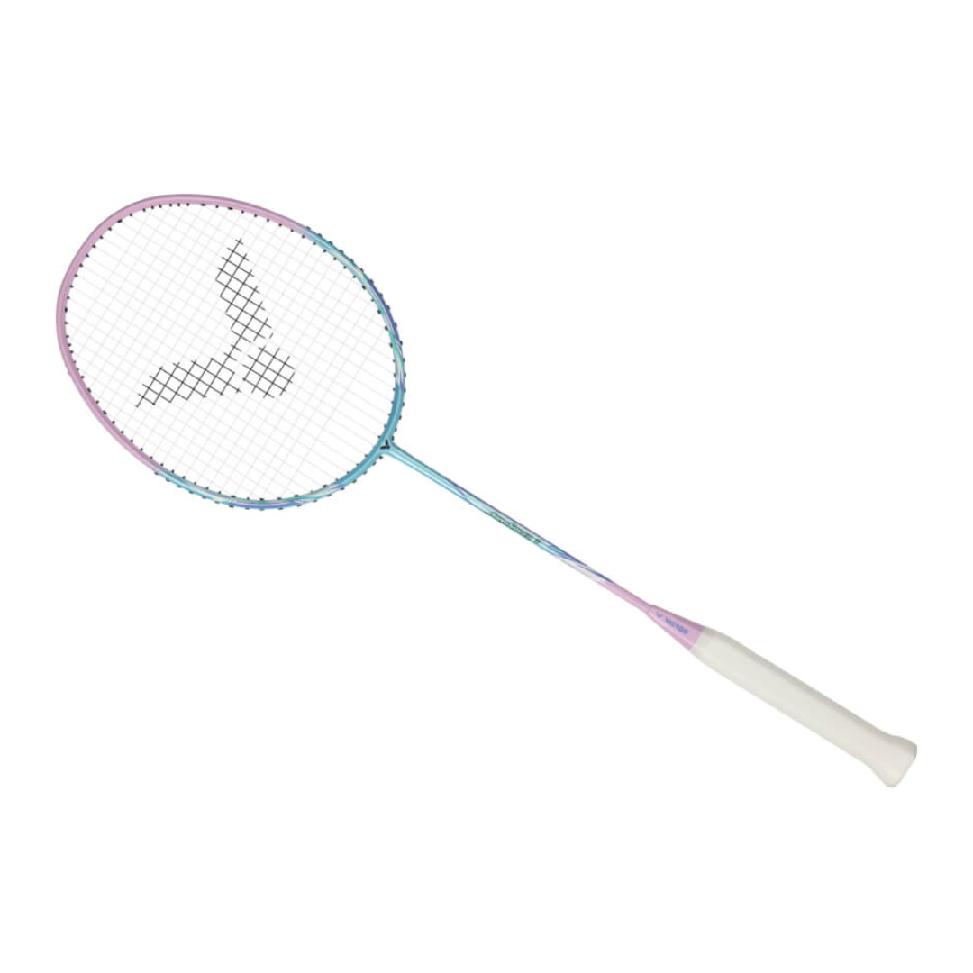 VICTOR AURASPEED 9 Professional Badminton Racket [ARS-9] - High-Performance Carbon Fiber Shuttlecock Racket for Competitive Play & Training