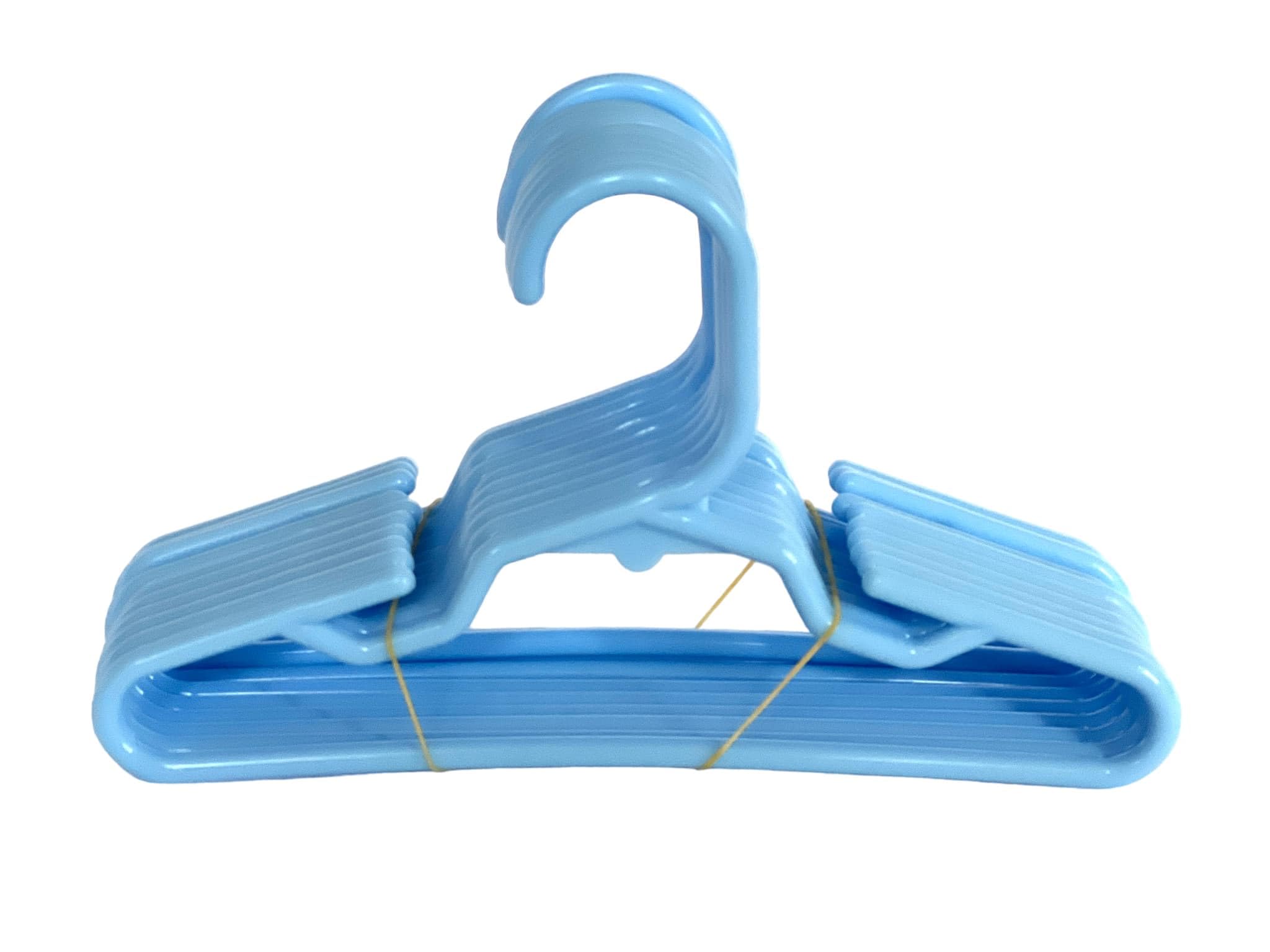 Blue Doll Clothes Hangers for 18 Inch Dolls - Perfect for American Girl Dolls, Barbie & Other Fashion Dolls - Organize Doll Wardrobe & Playtime Accessories