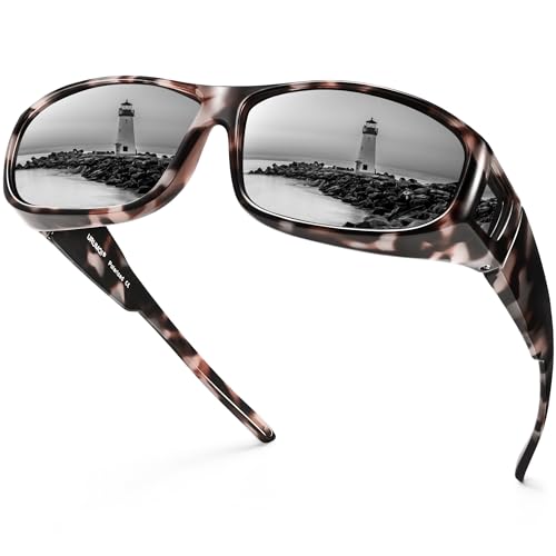 C01 Glossy Beige Tortoise Frame/Grey Lens