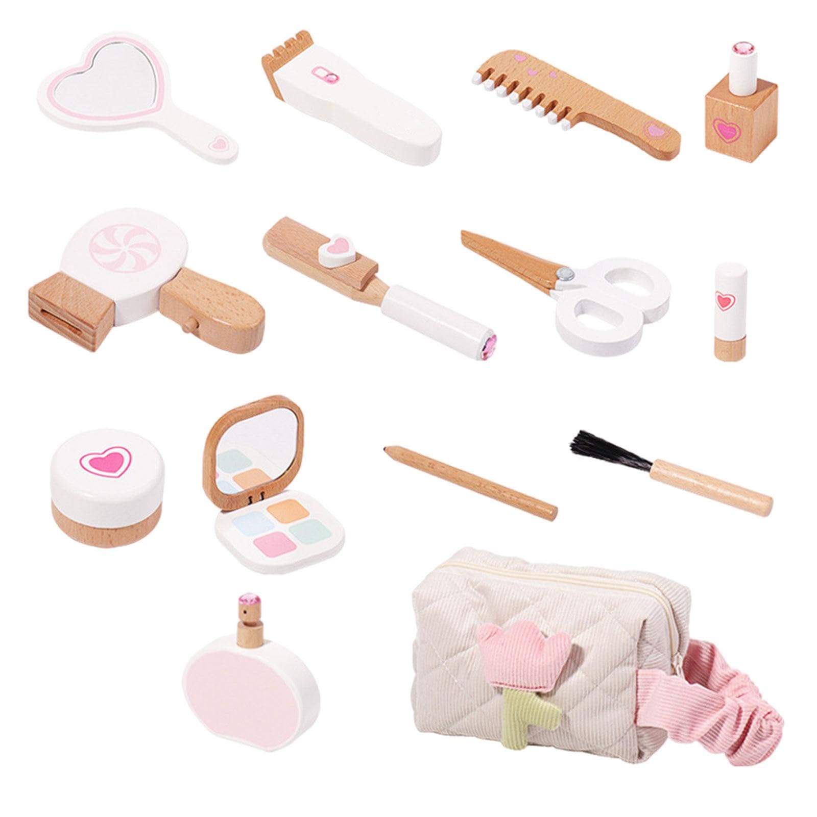 Vaveren 14-Piece Kids Cosmetic Play Set - Non-Toxic Makeup Toy Kit for Girls Ages 3+ | Perfect Birthday Gift, Party Favors & Pretend Play for Festivals & Dress-Up Fun