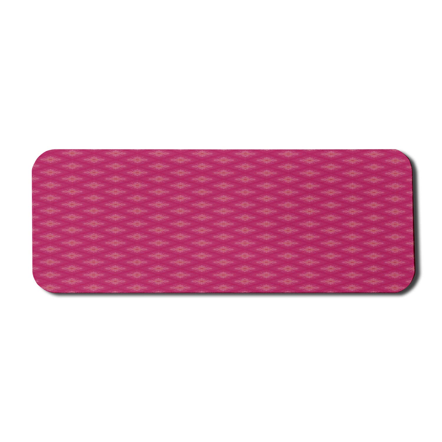 Ambesonne Antique Oriental Computer Mouse Pad - Vibrant Thai Mandala Design, Non-Slip Rubber Base, Large Gaming Size 31