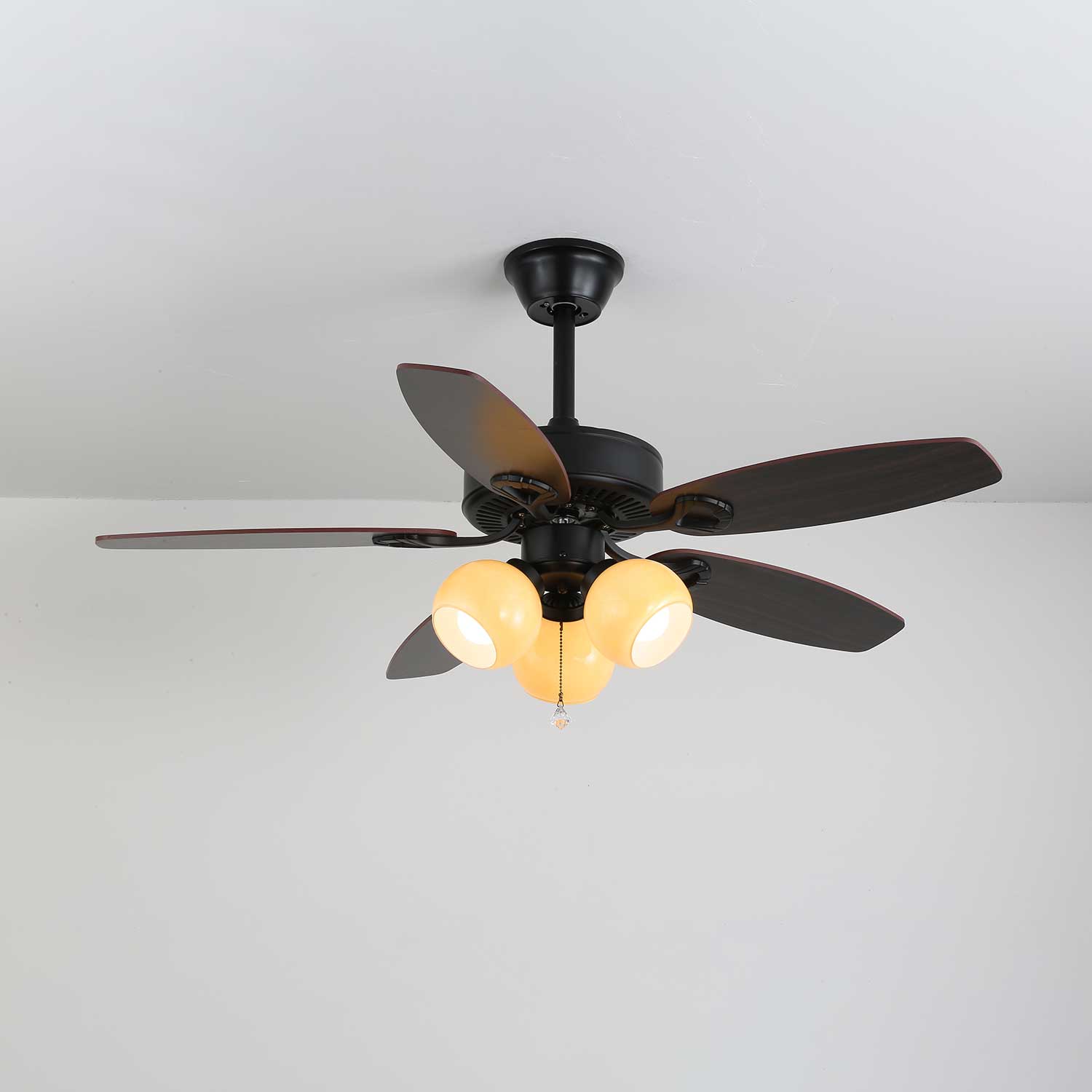 Calantha Bloom Ceiling Fan with Light Kit - Modern Flush Mount LED Fan for Bedroom, Living Room & Office - Quiet Reversible Motor, Remote Control, Energy Efficient