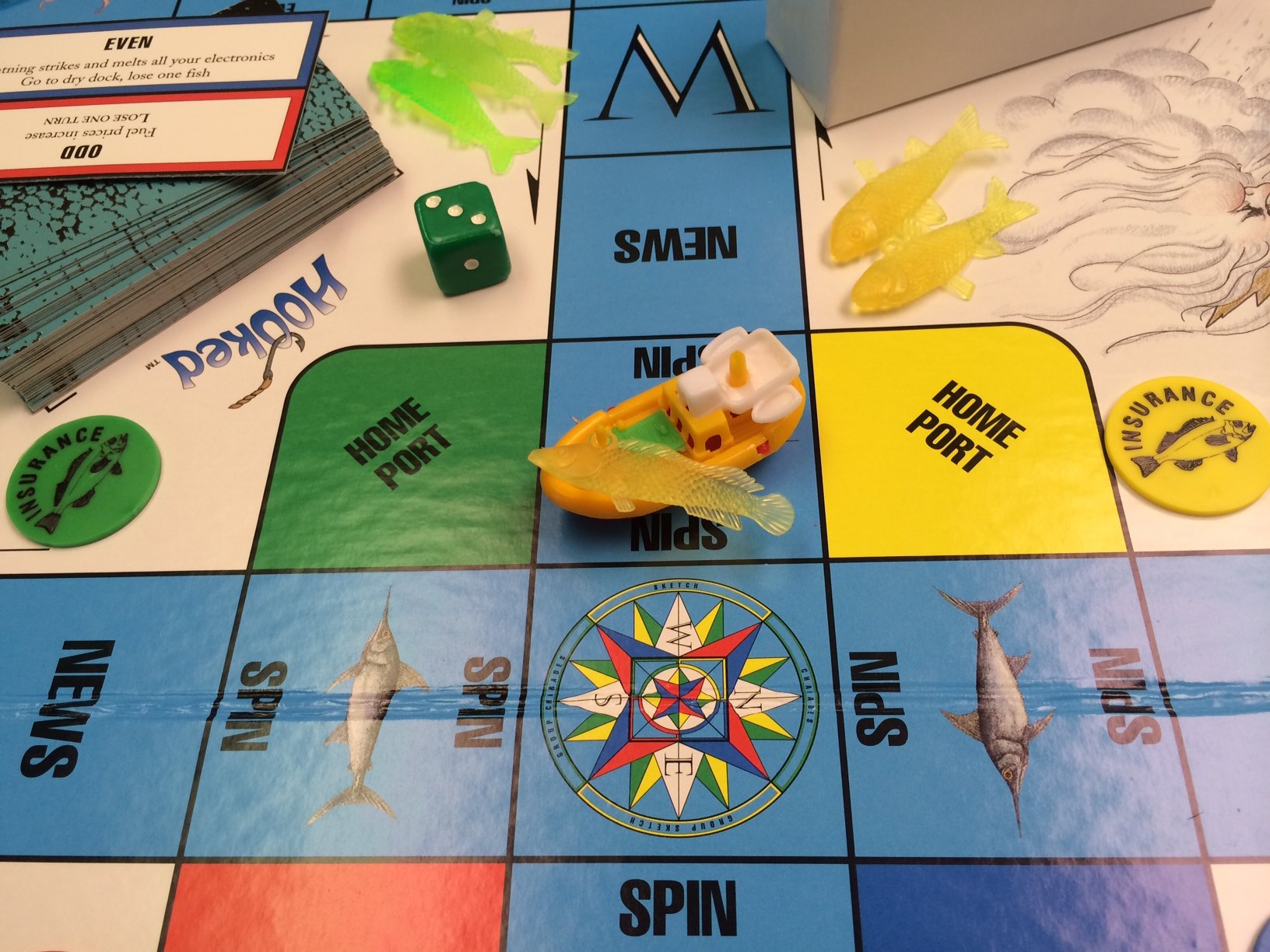 Hooked - The Fun Family Fishing Board Game for Kids & Adults - Perfect for Parties, Game Nights & Indoor Activities