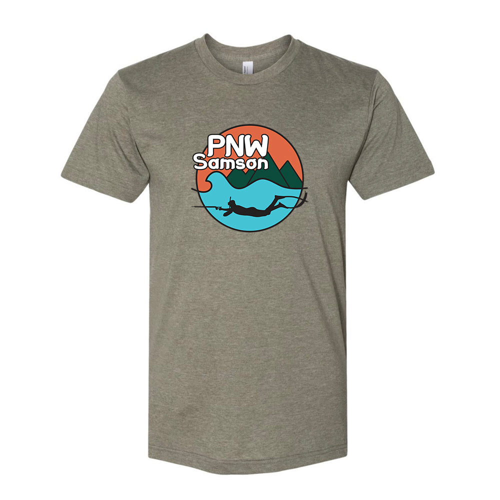 PNW Samson Shirts for Men - Premium Quality Cotton T-Shirts with Comfort Fit - Perfect for Outdoor Adventures, Casual Wear & Travel