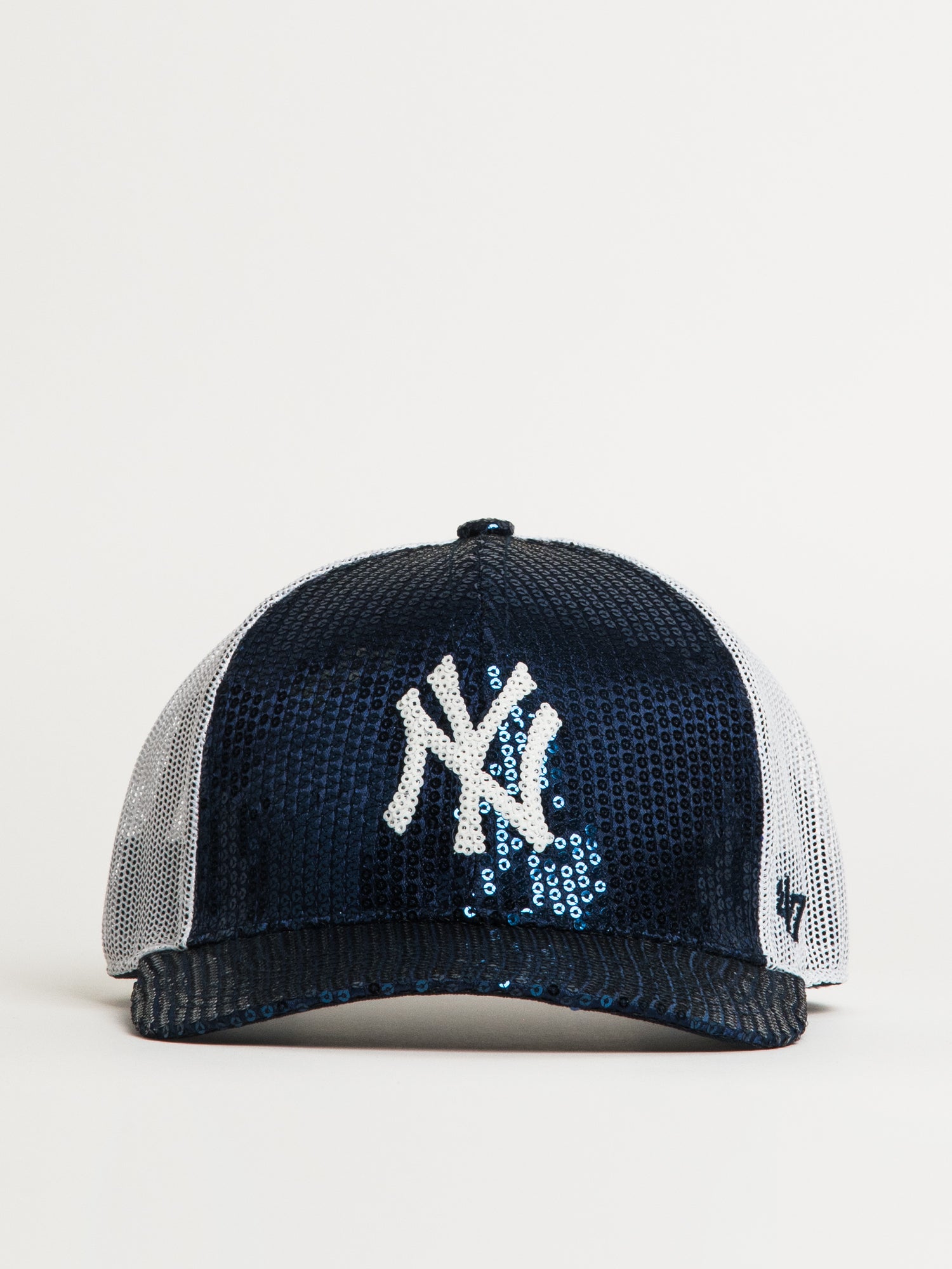 47 DAZZLE TRUCKER HAT - New York Yankees Embroidered Baseball Cap for Men & Women - Perfect for Baseball Games, Outdoor Activities & Streetwear Fashion
