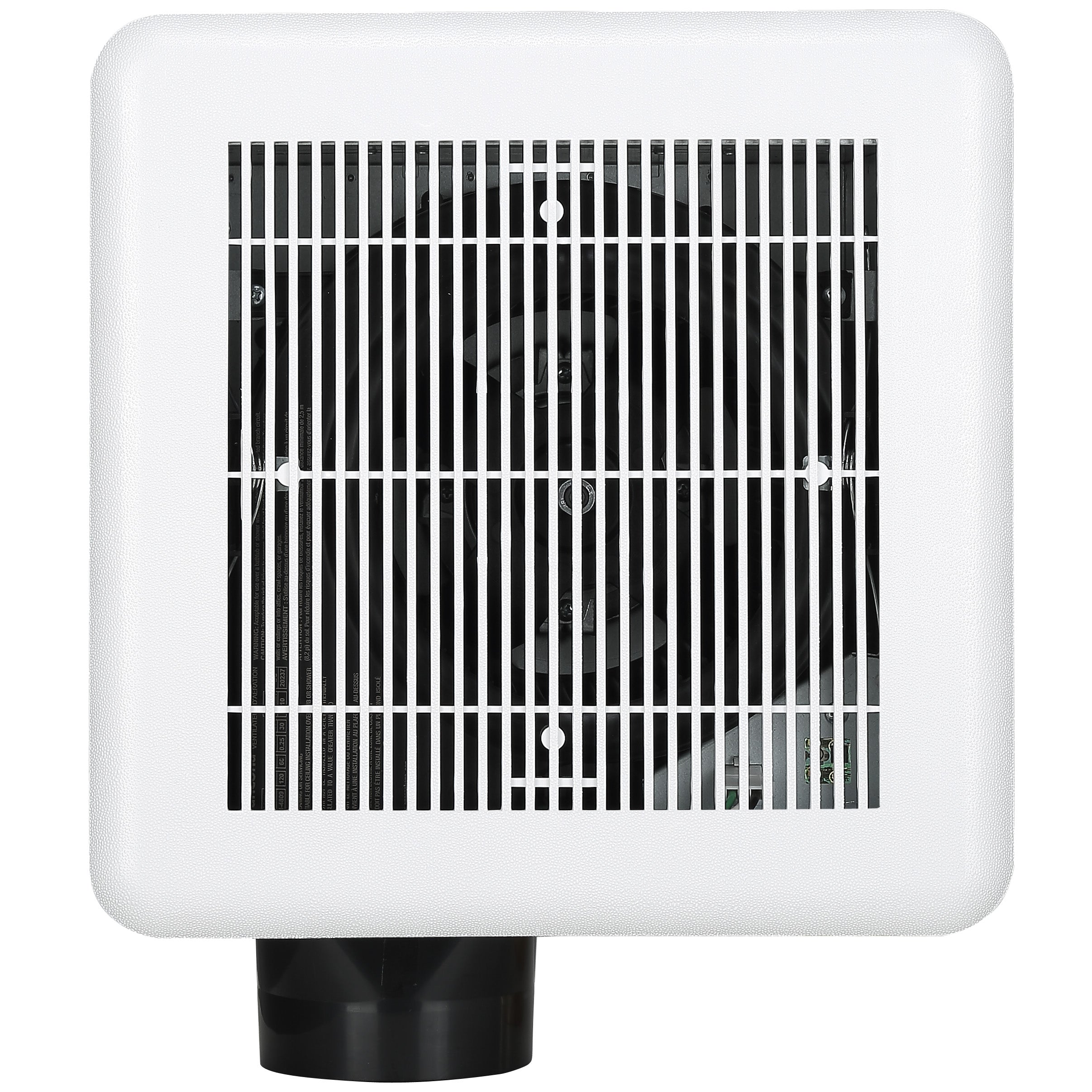 Roomside 110 CFM ENERGY STAR Certified Bathroom Exhaust Fan - Quiet Ventilation for Moisture & Odor Removal - Perfect for Bathrooms, Laundry Rooms & Small Kitchens