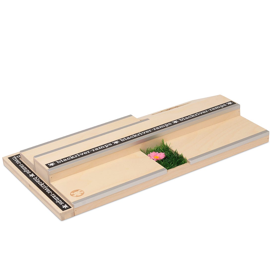 Blackriver Fingerboard Ramps - Pornstorm Plaza Skate Park for Tech Decks | Perfect for Finger Skateboarding Practice & Competition | Home, Office & School Fun Activity