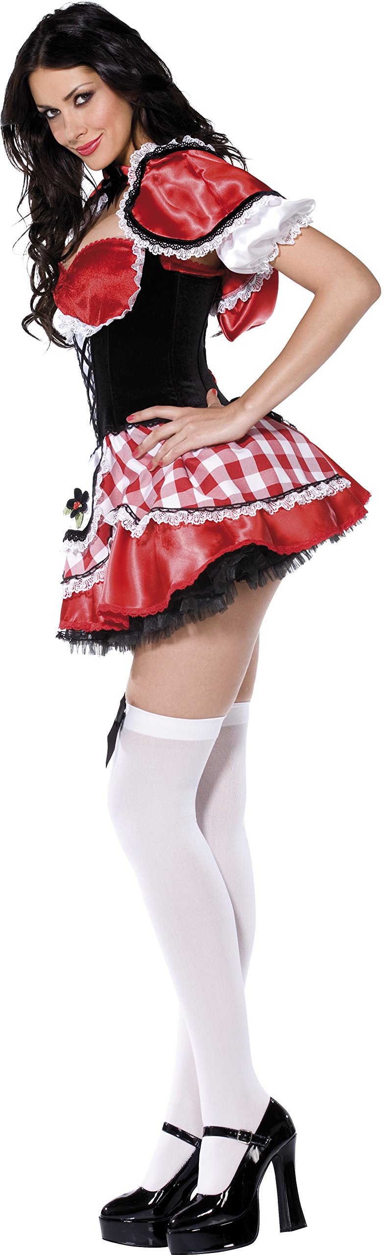 Red Riding Hood Women's Boutique Dress - Elegant & Stylish for Parties, Dates & Special Occasions