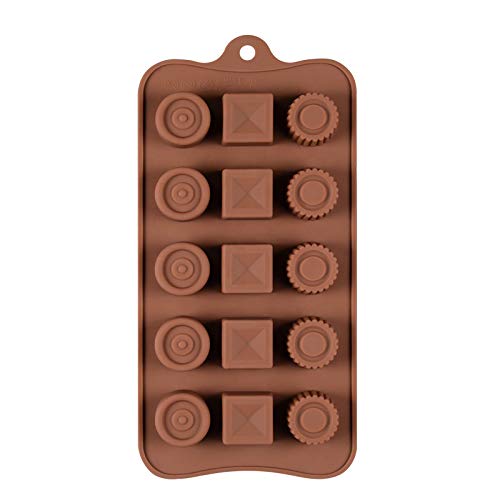 Premium Silicone Chocolate Mold for 3D Truffles - Mini Candy & Jelly Molds for Baking, DIY Desserts - Non-Stick Flexible Cake Decorating Tool for Home Chefs & Party Treats