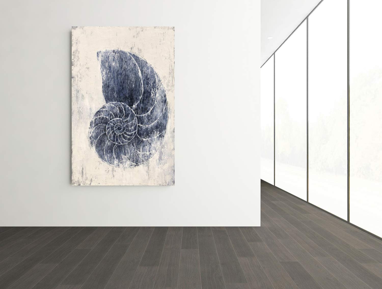 Yihui Arts Large Canvas Wall Art - Modern Abstract Coastal Painting for Bedroom Decor, Living Room & Office Wall Decor | Perfect for Coastal, Boho & Contemporary Home Decoration