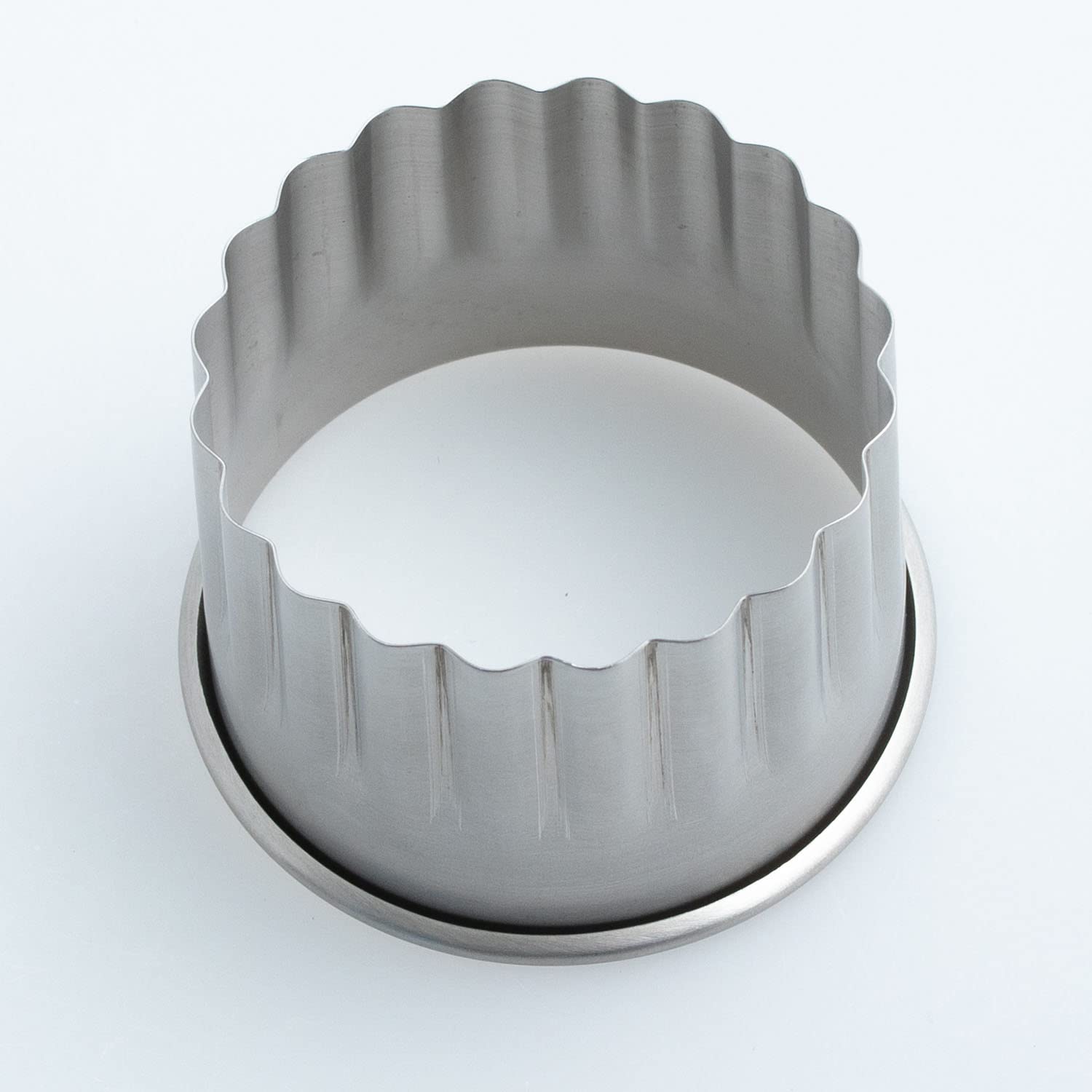 Suncraft PP-583 Stainless Steel Flower Cookie Cutter - 2.4 Inch (6 cm) Japanese Made Pastry & Vegetable Shaper for Baking, Cake Decorating & DIY Crafts