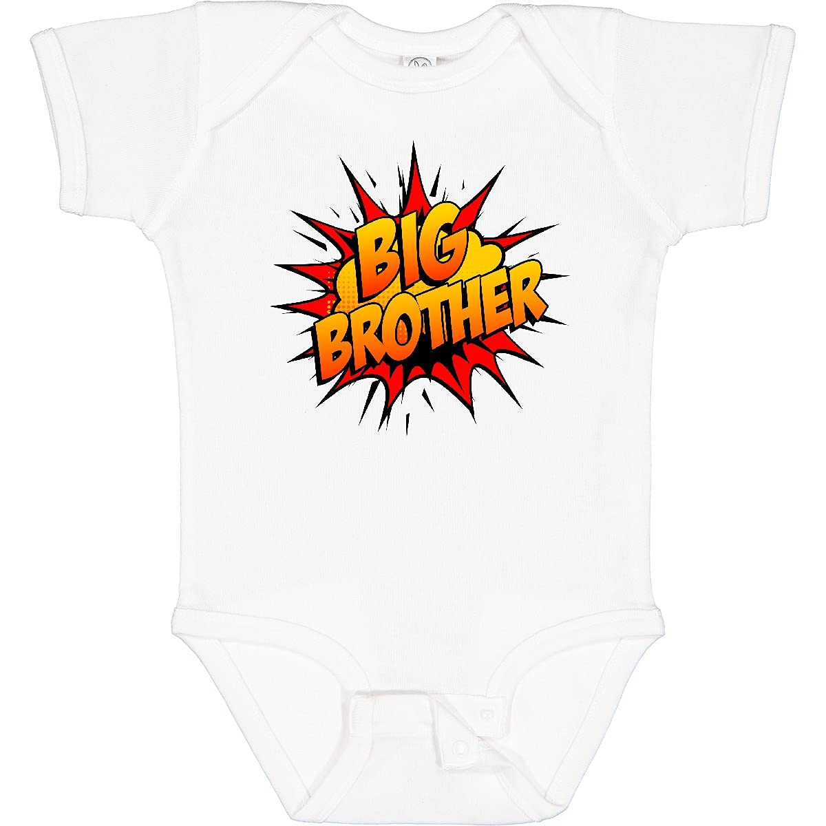 Inktastic Big Brother Super Hero Baby Bodysuit - Cute Newborn Onesie for Super Siblings - Perfect for Baby Showers, Birth Announcements & Family Photos