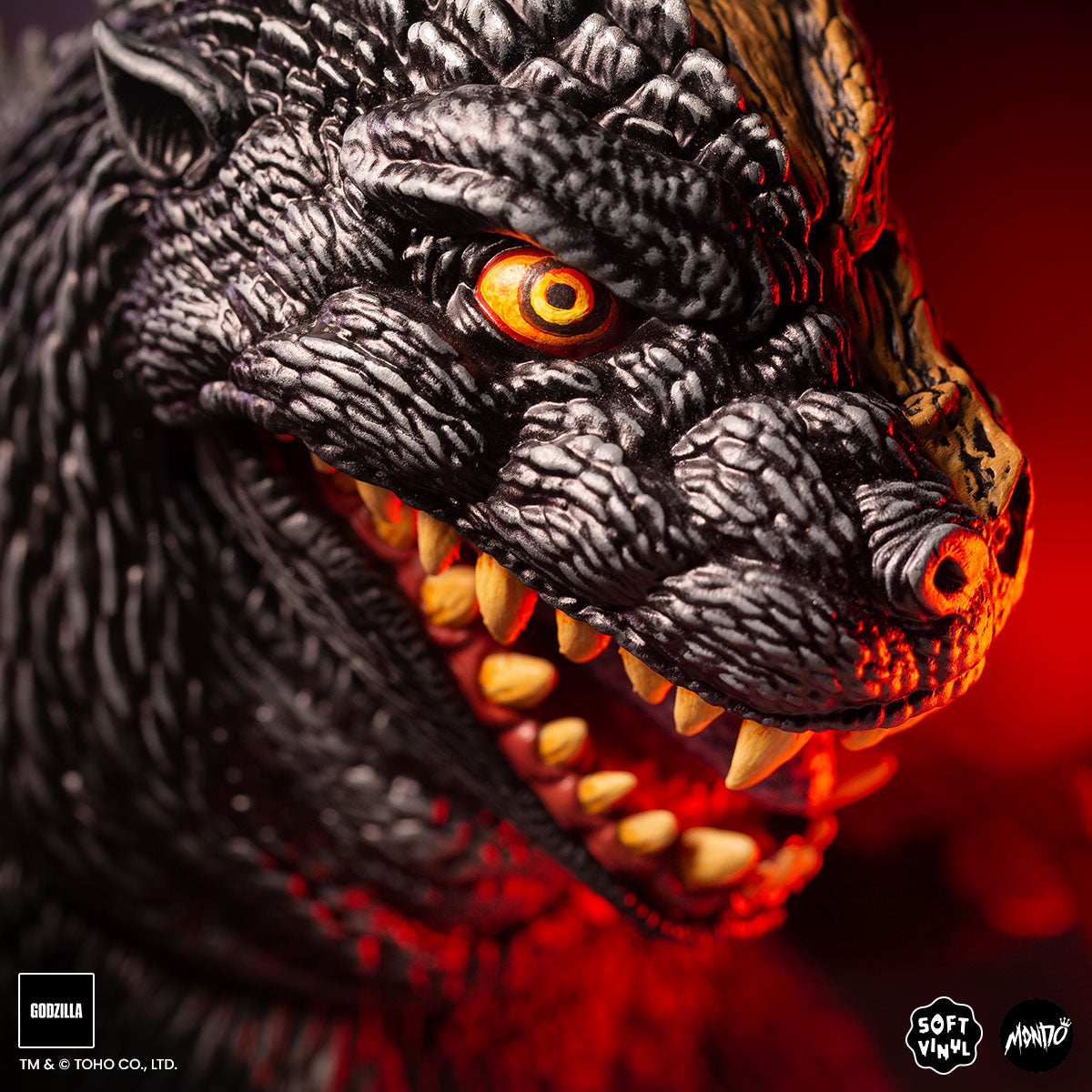 Godzilla Vinyl Designer Figure by James Groman - Premium Collectible Toy for Movie Fans & Pop Culture Enthusiasts - Perfect for Display, Gifts, and Home Decor