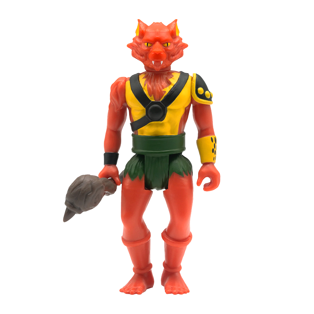 Super7 Thundercats Jackalman ReAction Figure - Collectible Toy for Fans, Display & Play - Perfect for Home Decor, Gifts, and Action Figure Collections