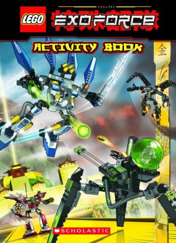 Exo-Force Activity Book by LEGO - Creative Building & Coloring Fun for Kids - Perfect for STEM Learning & Playtime Activities