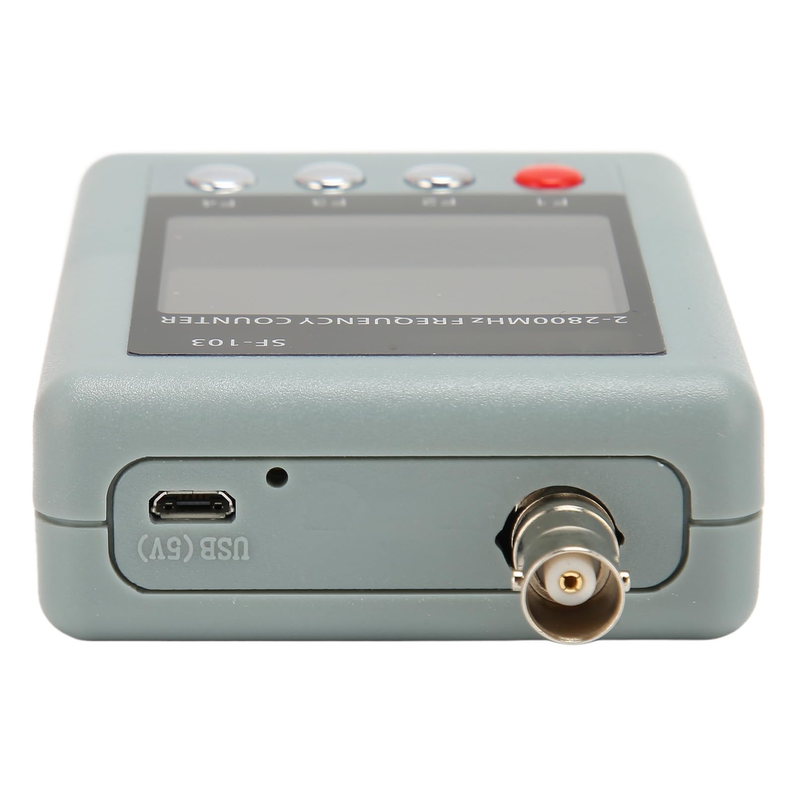 SF103 Portable Frequency Counter 2MHz to 2.8GHz - Handheld Two Way Radio Frequency Meter for DMR Analog, Ham Radio, Walkie Talkie - Perfect for Radio Hobbyists and Technicians (Ideal for Field Testing and Equipment Calibration)