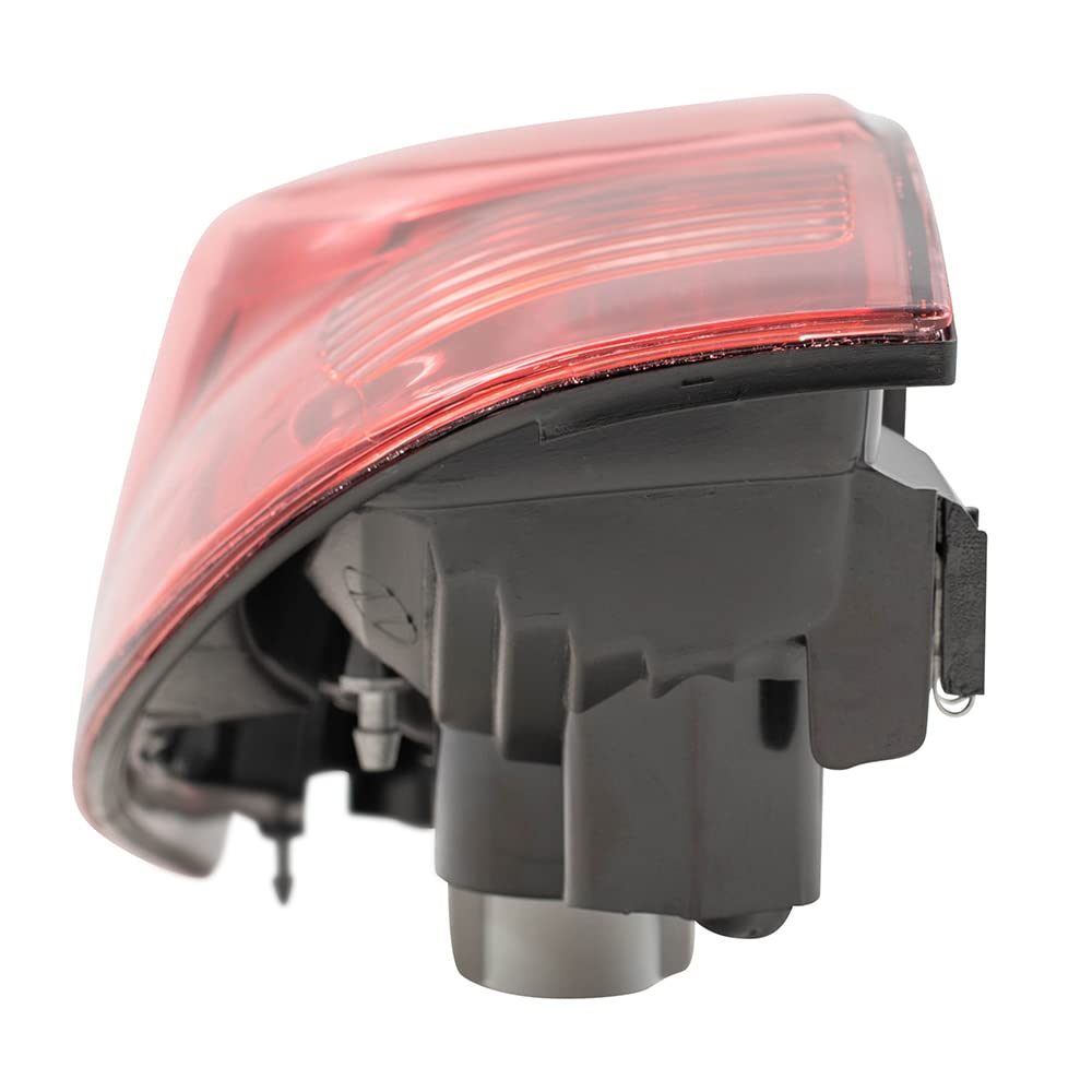 Brock Replacement Tail Lights for 05-15 Pickup Truck - Driver & Passenger Side (8156004150, 8155004150) | Durable LED Lights for Improved Night Visibility & Safety