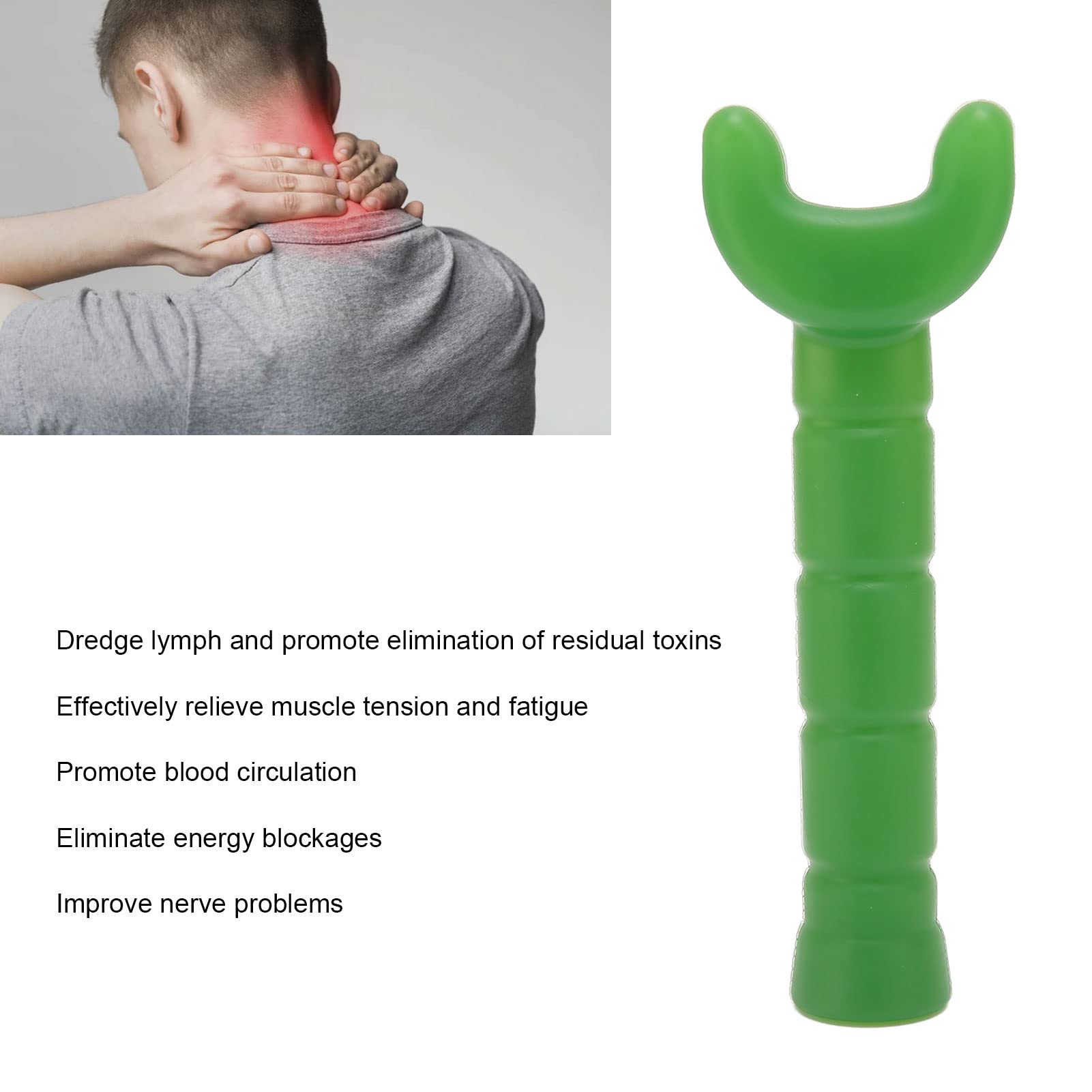 Body Massage Hammer Tool - Meridian Tapping Massager for Shoulder & Waist Pain Relief, Relieves Fatigue & Improves Blood Circulation - Perfect for Post-Workout Recovery, Office Stress Relief & Home Relaxation Therapy