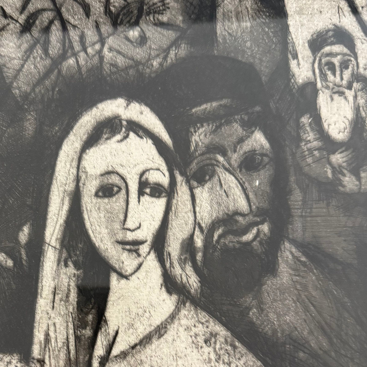 The Dybbuk - Signed, Dated 1954 & Numbered Limited Edition - Perfect for Art Collectors & Jewish Cultural Displays