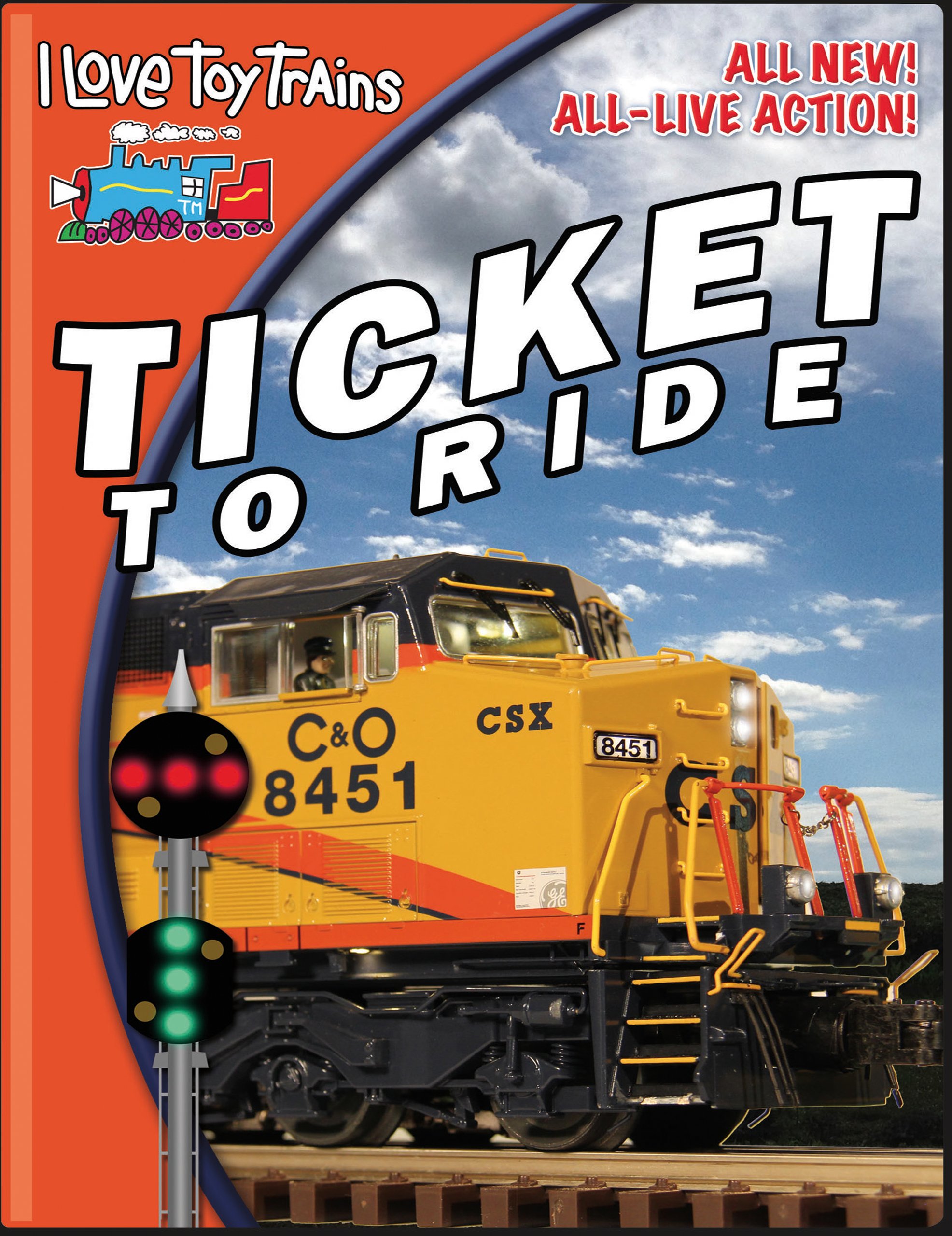 I Love Toy Trains - Ticket to Ride Board Game | Fun Family Train Adventure Game for Kids & Adults | Perfect for Game Nights & Birthday Parties