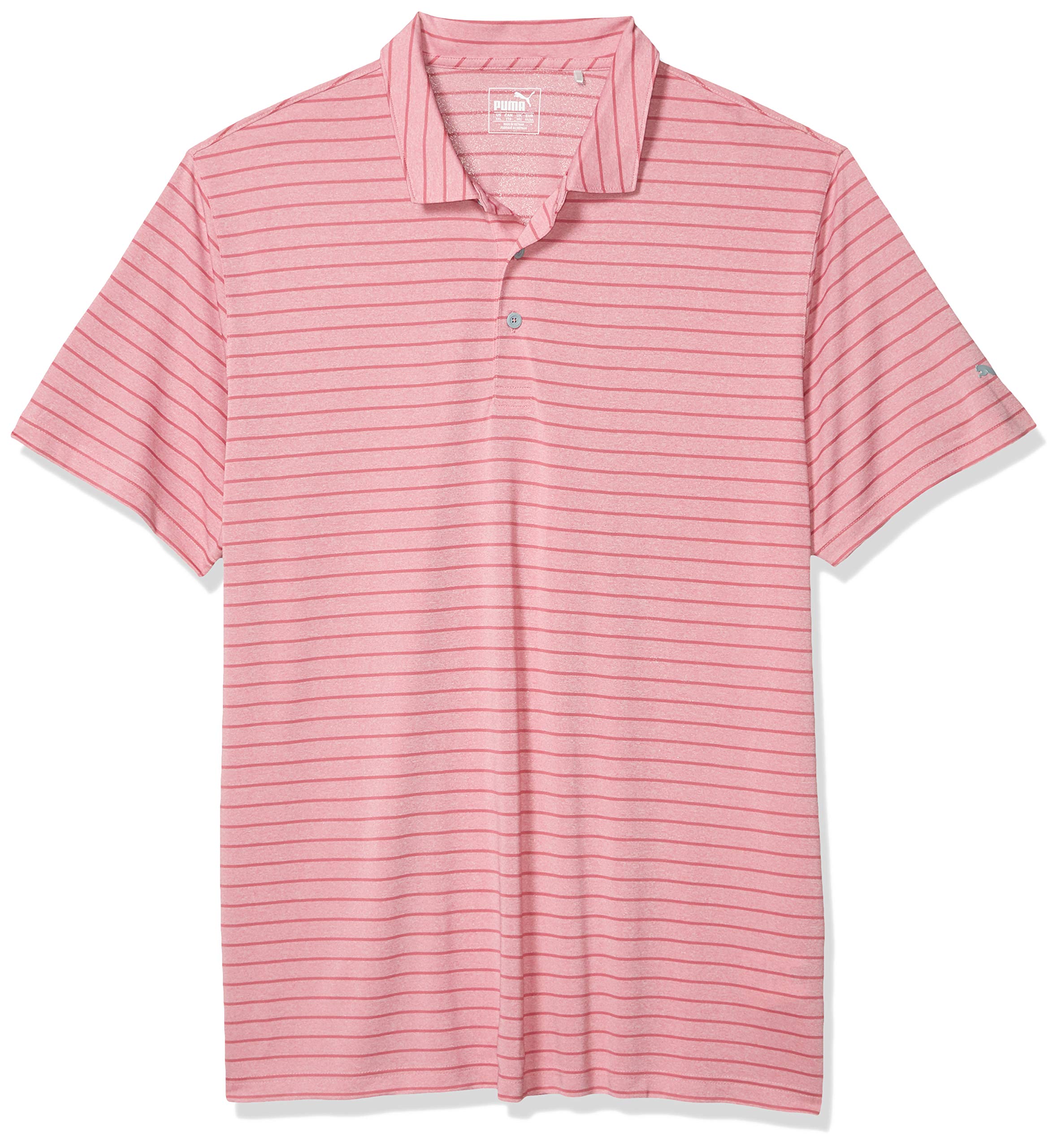 PUMA Men's Golf Polo Shirt - Rotation Stripe for Sports & Casual Wear