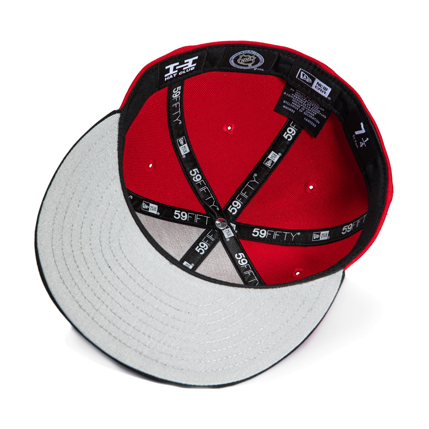 New Era 59Fifty Mascot Chicago Blackhawks Tommy Hawk Snapback Hat - Red & Black Adjustable Baseball Cap for Men & Women - Perfect for Sports Games, Fan Events & Casual Wear