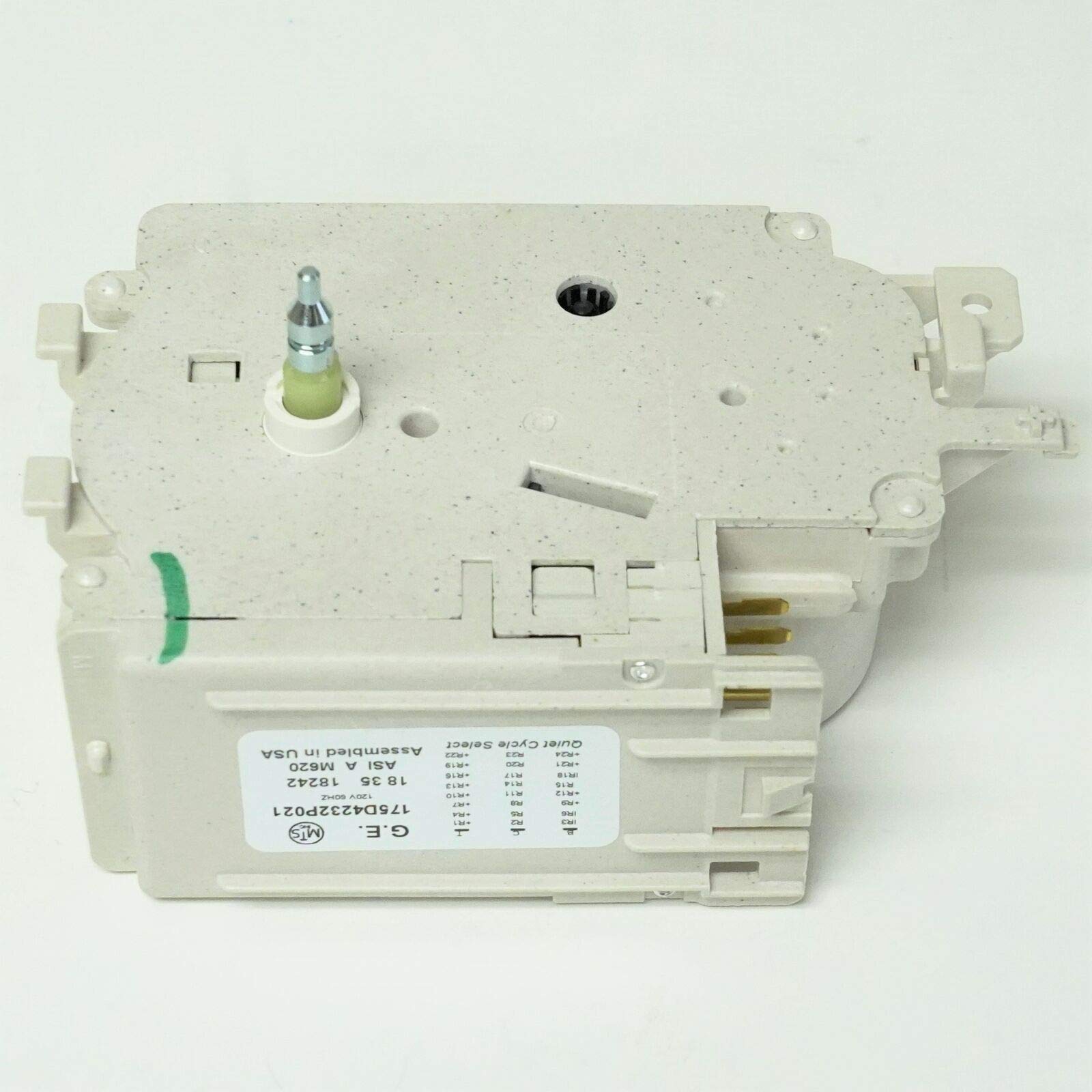 Genuine Washing Machine Timer Control Replacement for WH12X10255 AP3775089 PS960635 - Compatible with Multiple Brands, Durable Repair Part for Laundry Machine Maintenance (Home Appliance Repair, DIY Fix)