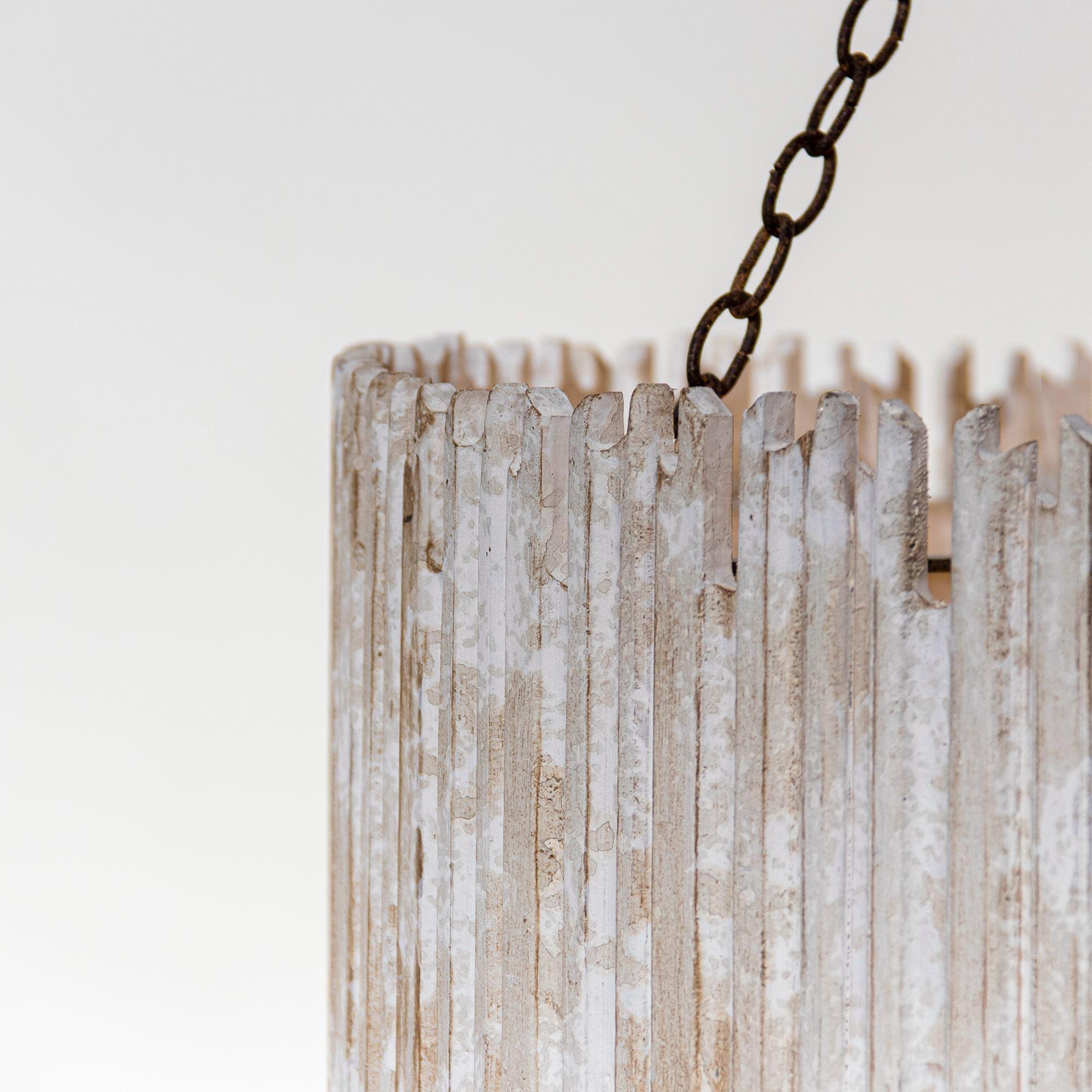 Chouinard 3-Light Natural Wooden Drum Chandelier - Modern Farmhouse Ceiling Light Fixture for Dining Room, Kitchen Island & Bedroom Lighting