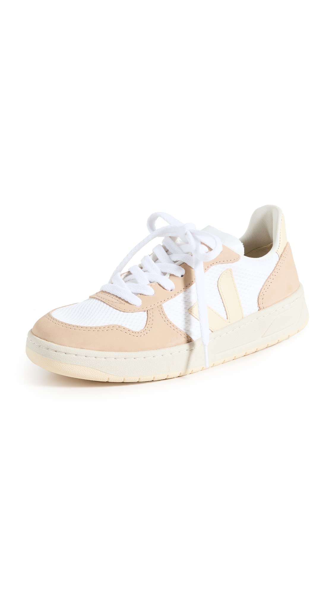 Veja Women's V-10 Sneakers | Eco-Friendly Leather & Organic Cotton | Sustainable Fashion for Casual Wear & Everyday Comfort