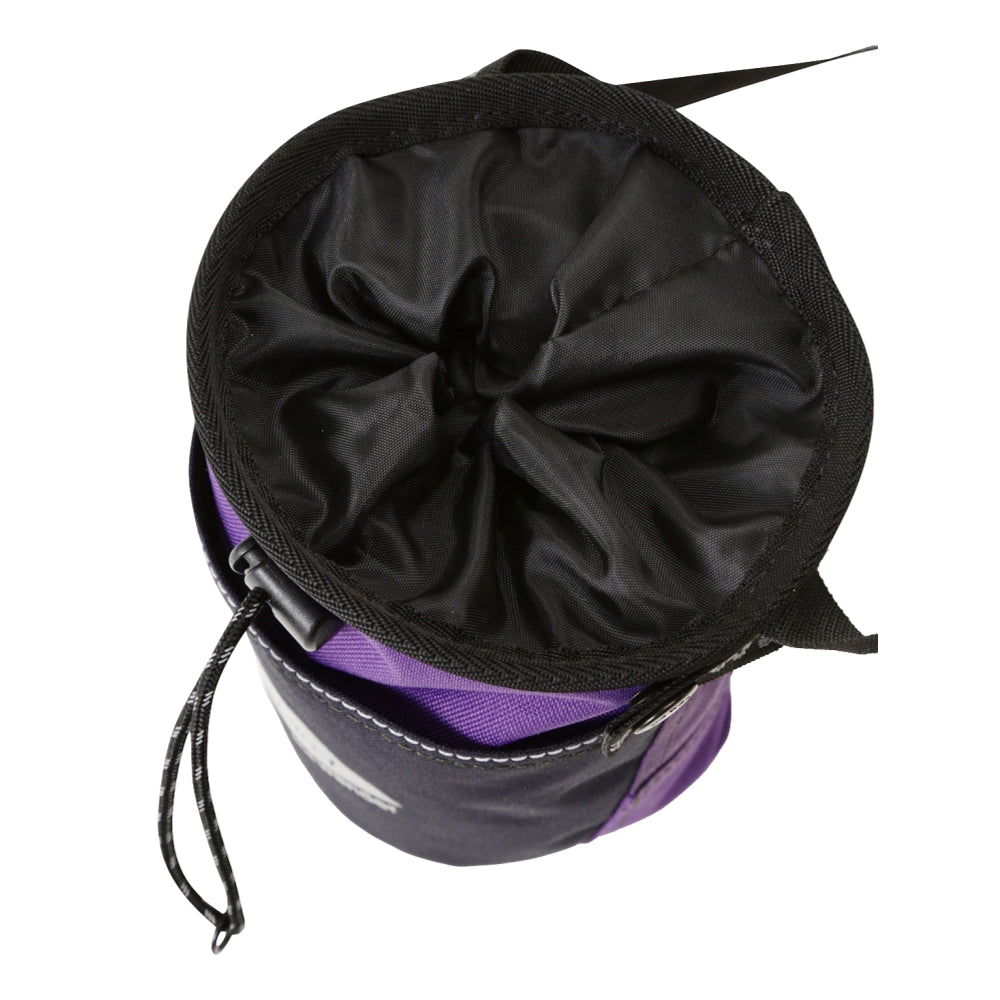 GRAMICCI x ANDWANDER Multi Patchwork Chalk Pouch - Purple Rock Climbing Chalk Bag for Bouldering & Gym Training