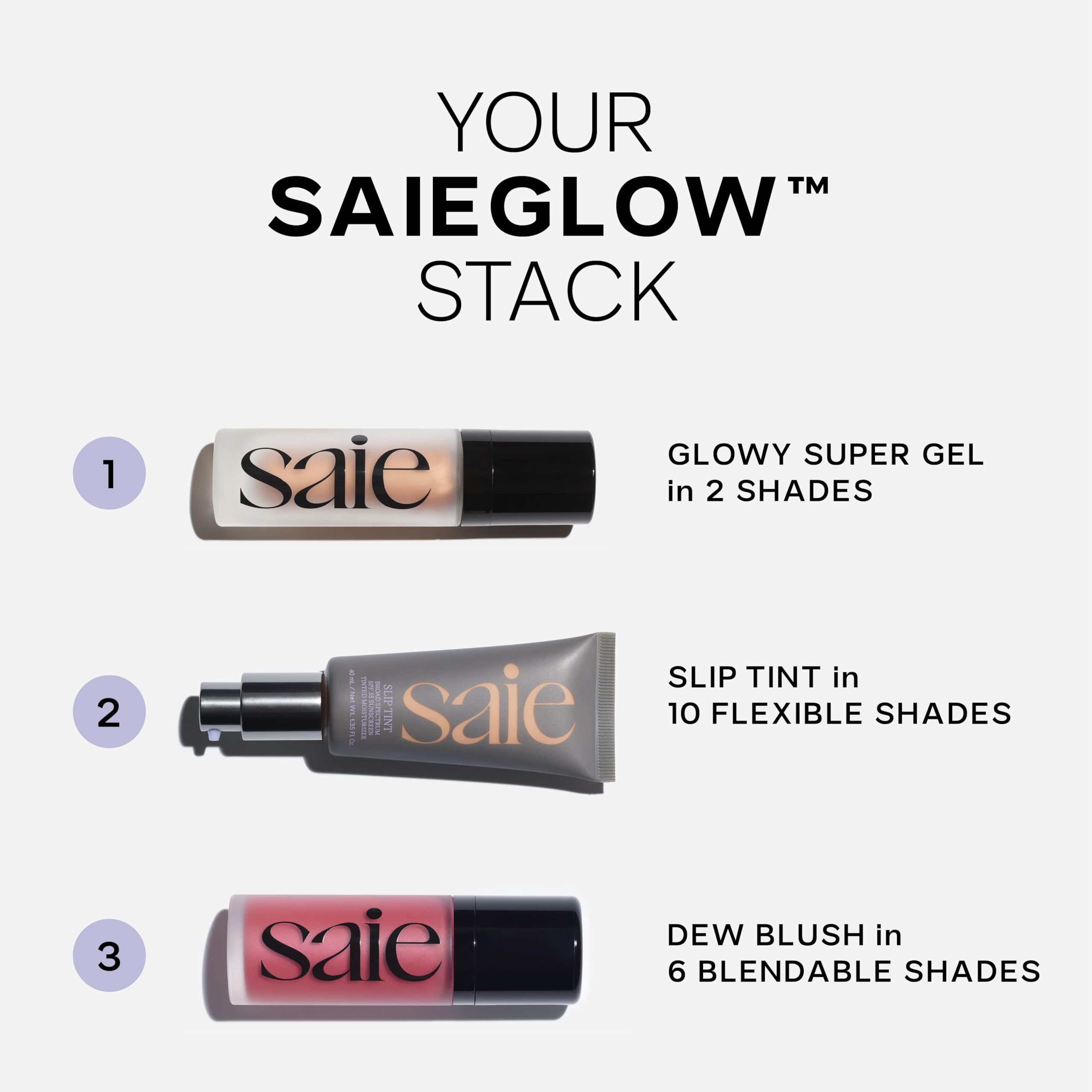 Saie Slip Tint SPF 35 Tinted Moisturizer - Lightweight Hydrating Face Moisturizer with Hyaluronic Acid & Zinc Oxide Sunscreen - Shade Five (1.35 oz) | Perfect for Daily Wear, Sun Protection & Natural Makeup Look