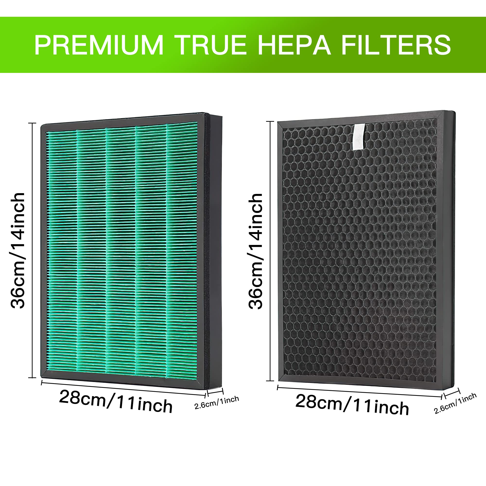 Coway AIRMEGA 400/400s Air Purifier Replacement Filter - Compatible with Part #Max2 (3111737) | HEPA & Activated Carbon for Cleaner Air | Ideal for Home, Office, and Allergy Relief