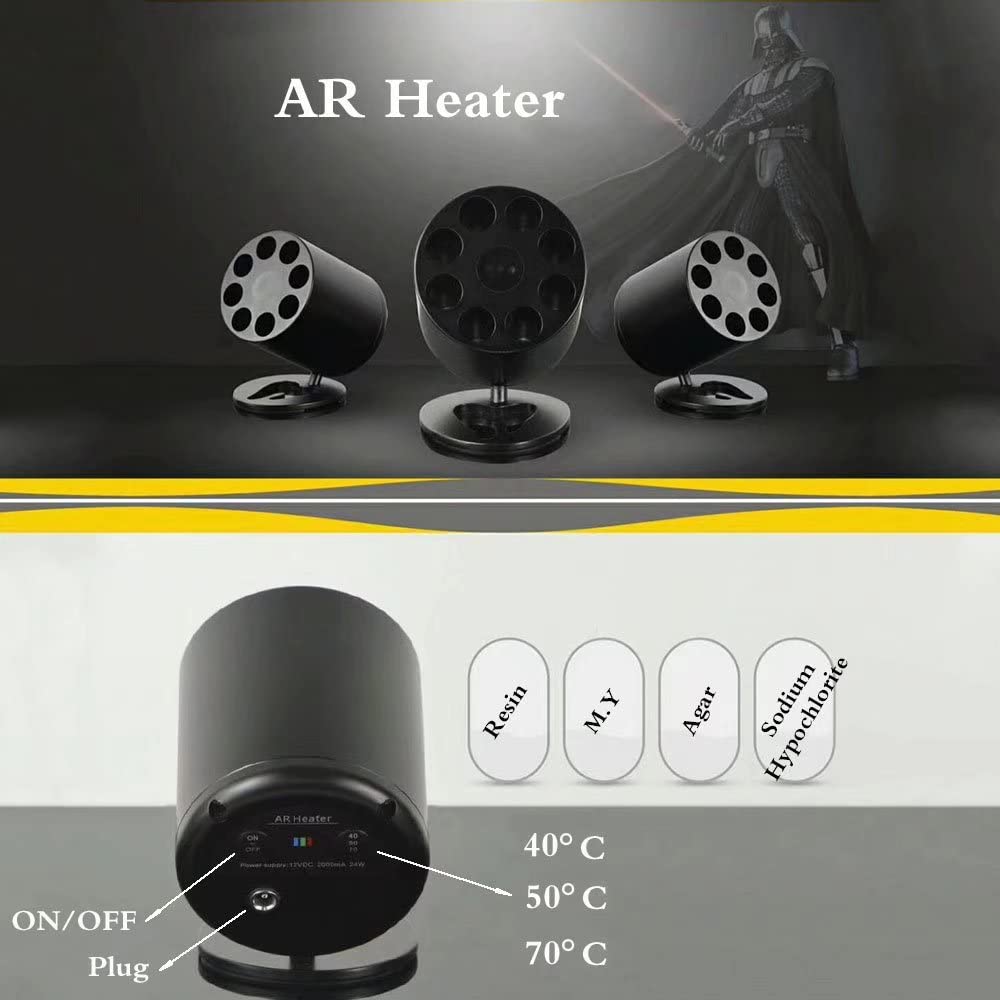 12V DC Composite Heater - AR Heater with Resin Heating Technology for Efficient Warming | Perfect for Home, Office & Industrial Use